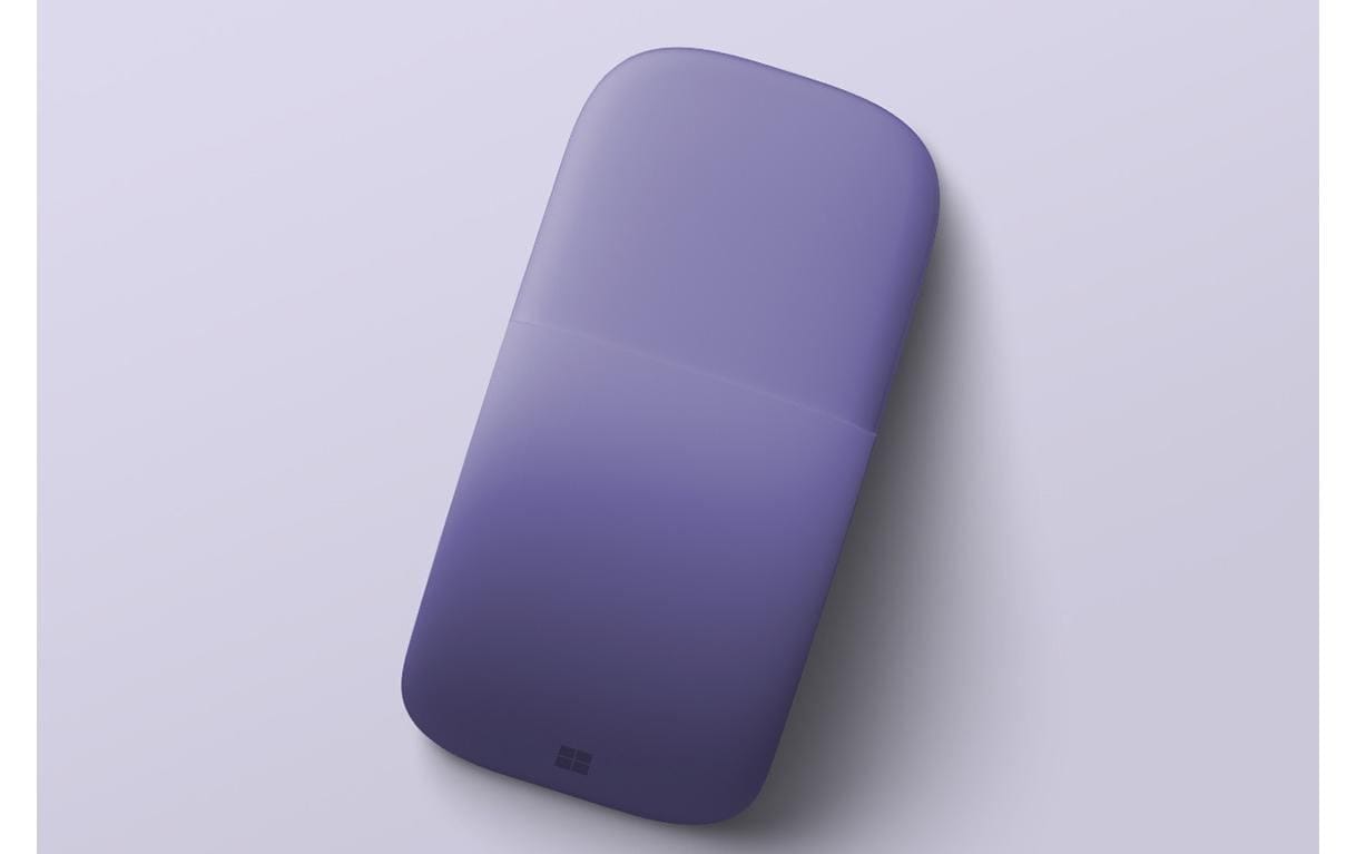 Microsoft Maus »Surface Arc Mouse«, Bluetooth, faltbar, Touch Oberfläche, Scrollrad-Emulation