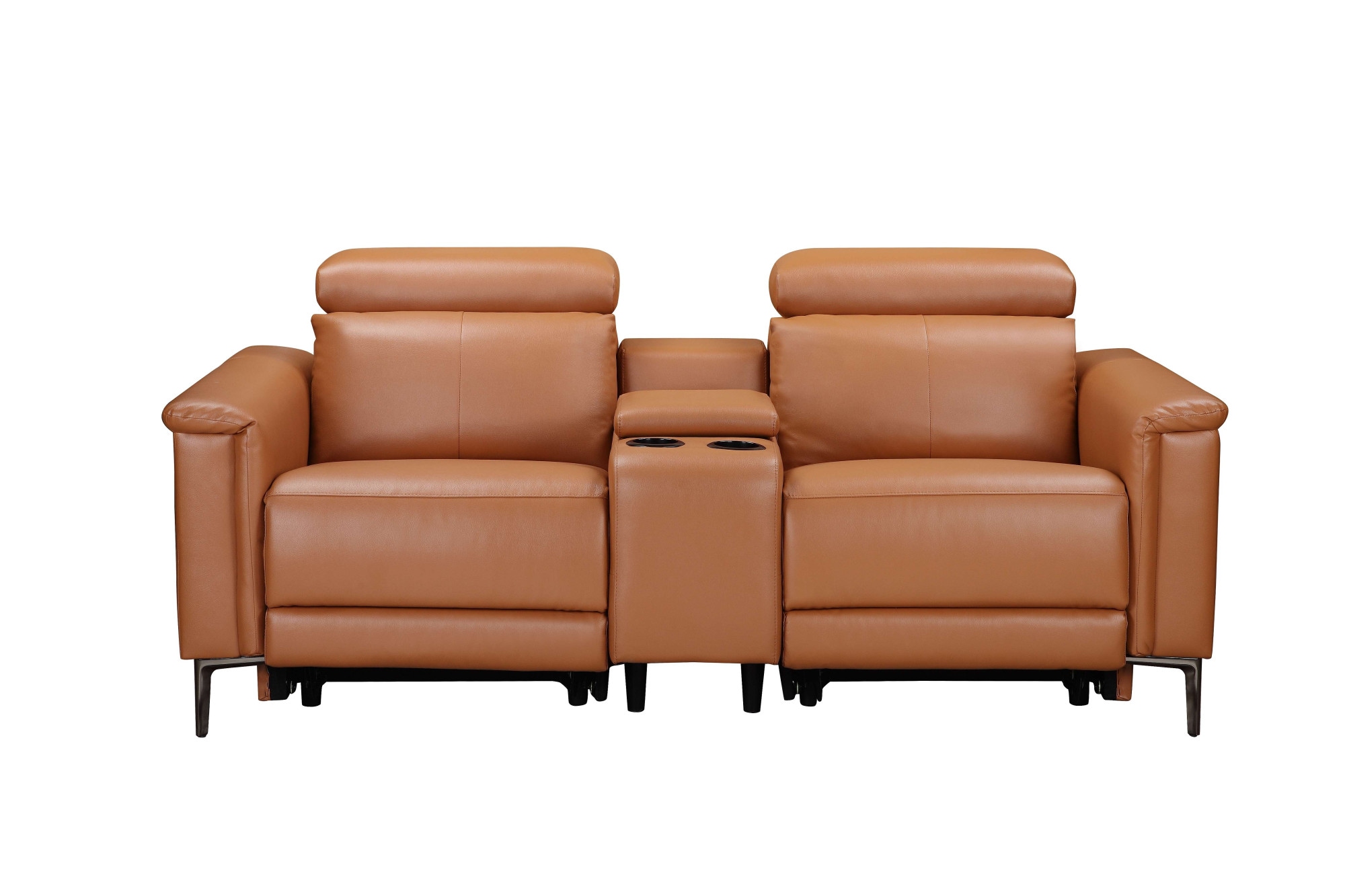 Home affaire 2-Sitzer »Lund, 2er-Kinosofa, TV-Sessel, Multimedia-Sofa, USB-A,«, m. elektrischer o. manueller Relaxfunktion, Getränkehalter u. Staufach