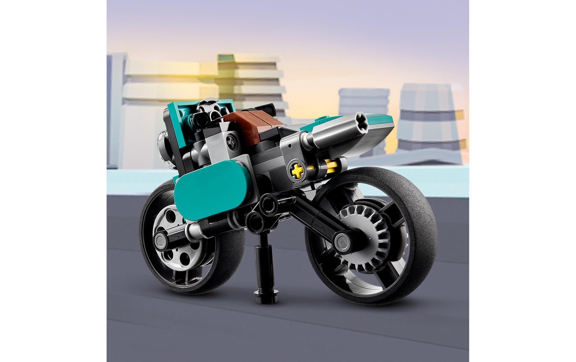 LEGO® Konstruktionsspielsteine »Motorrad«