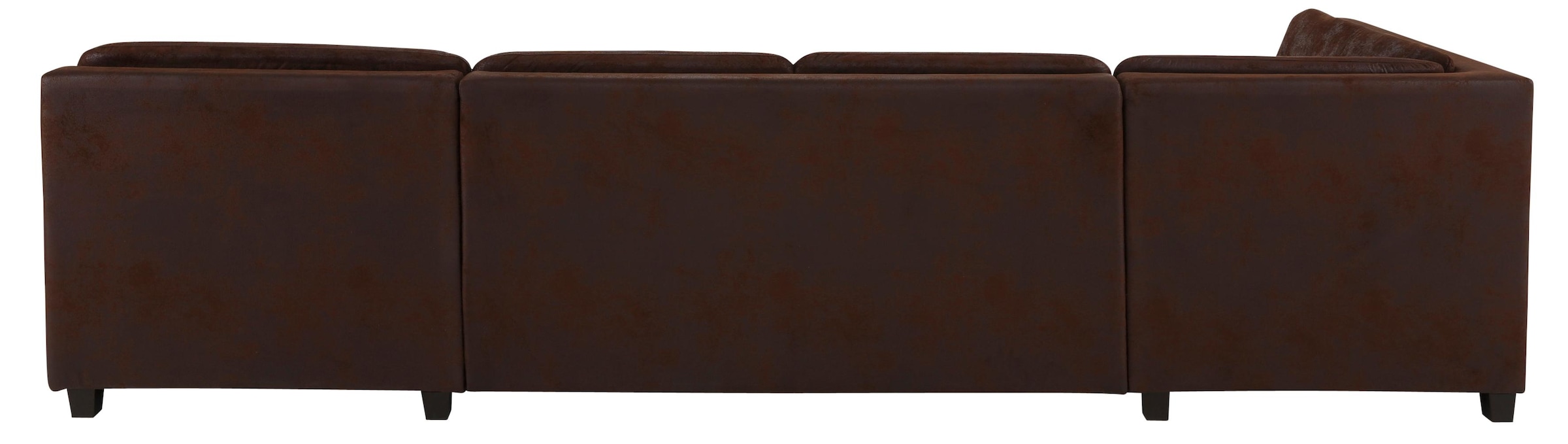 Home affaire Wohnlandschaft »Bergen zeitlos und elegant, U-Form«, wahlweise mit Bettfunktion