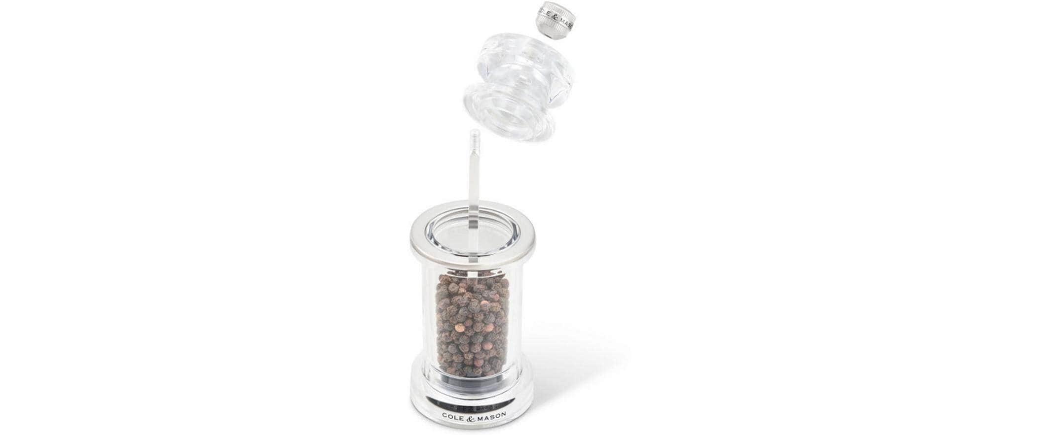 zyliss Salz-/Pfeffermühle »und Pfeffermühle 605 45396 cm, Transparent«