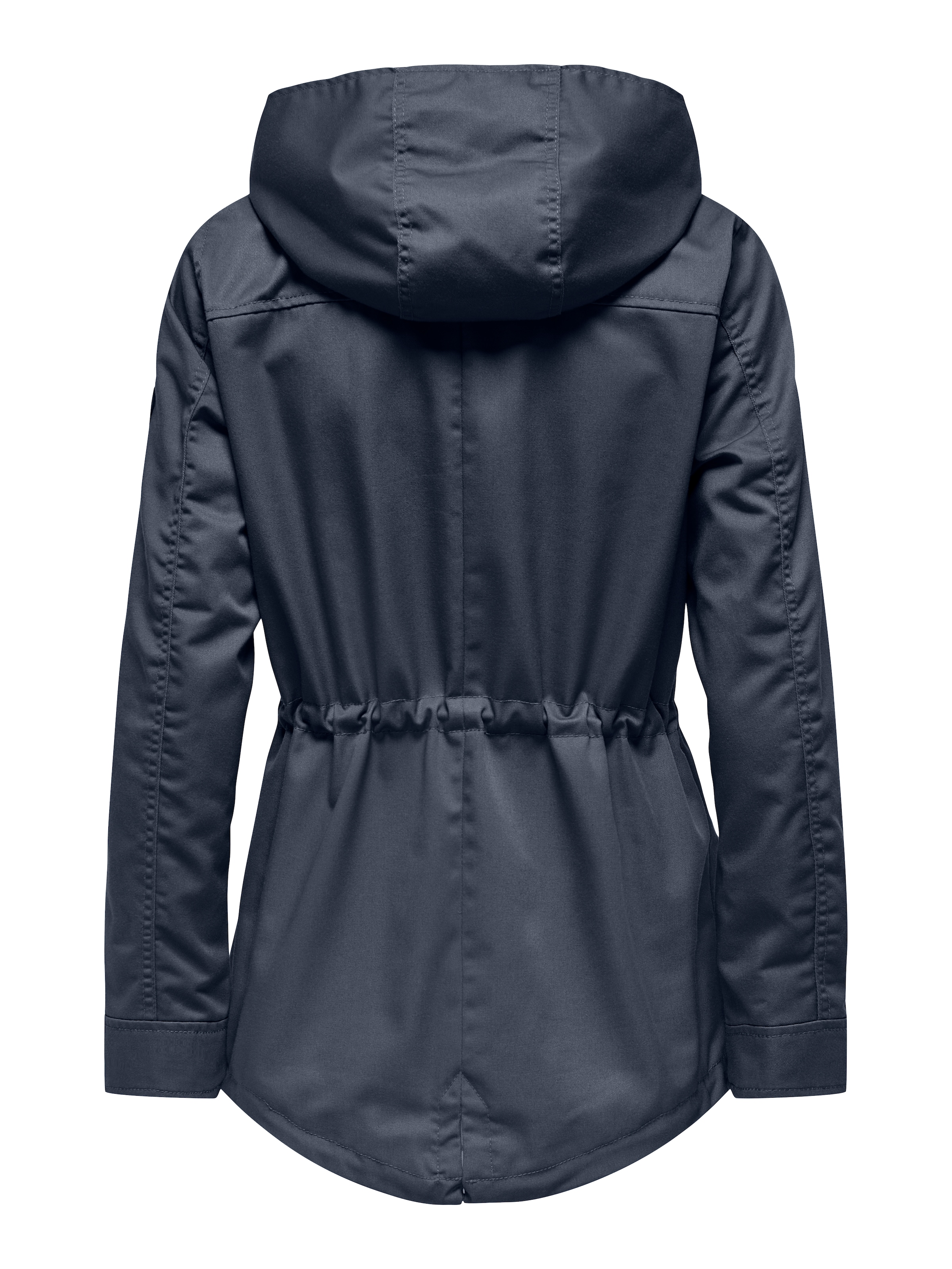 ONLY Parka »ONLLORCA LIFE CANVAS PARKA CC OTW«, mit Kapuze, mit Kordelzug in der Taille
