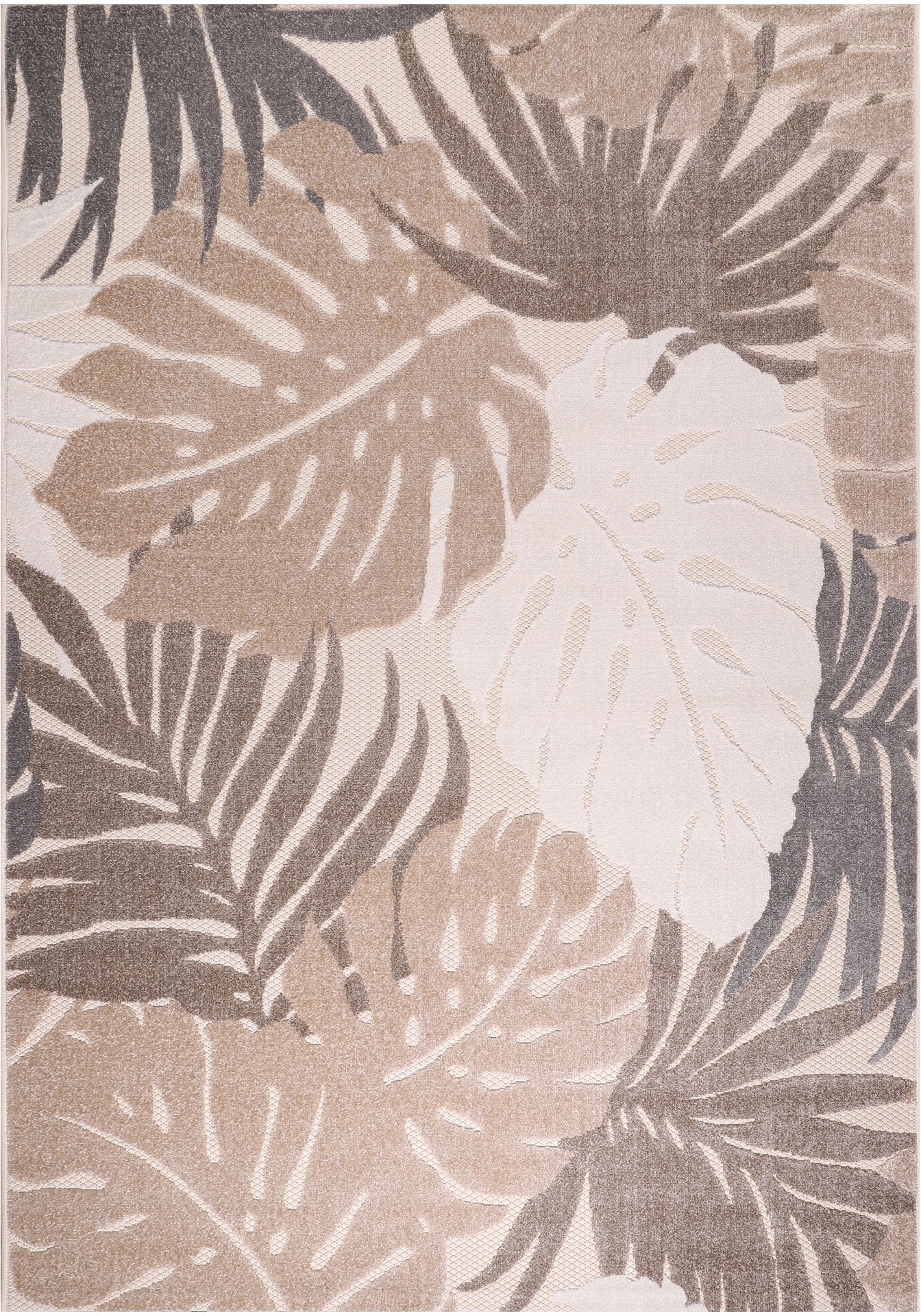 Sanat Teppich "Floral Outdoor, auch als Läufer und Rund" rechteckig 6 mm Höhe In- und Outdoor geeignet, florales Design, Balkon, Terasse