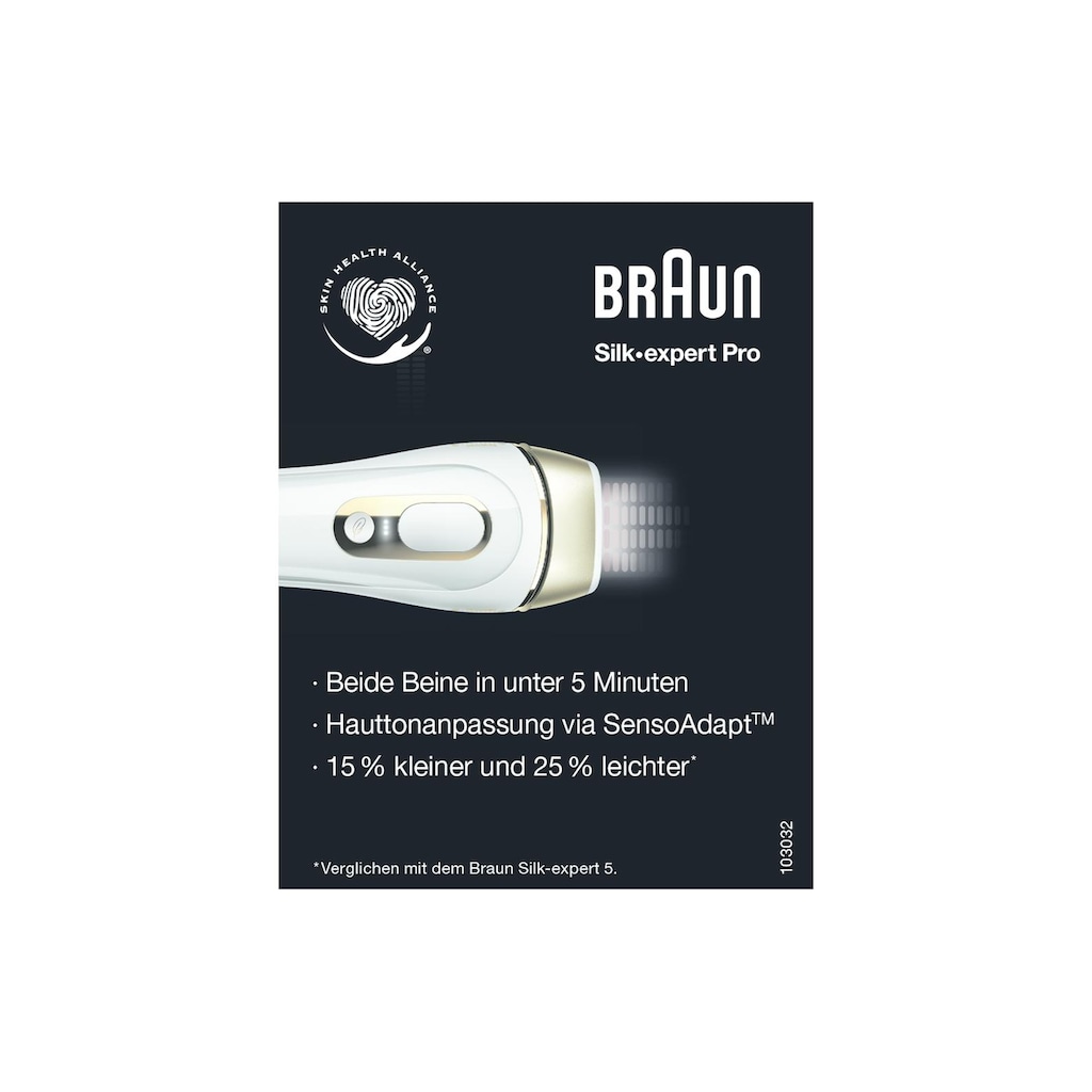Braun IPL-Haarentferner »Silk-expert Pro 5 PL5124«, 400.000 Lichtimpulse