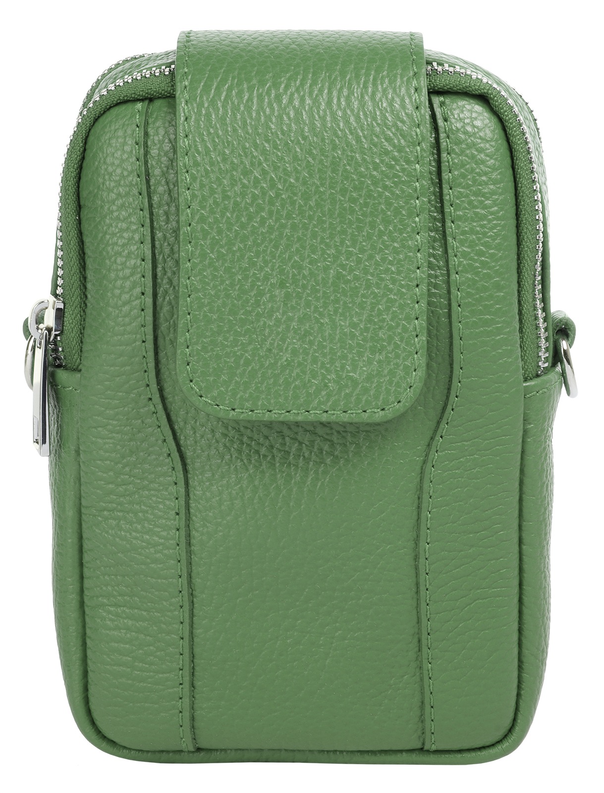 Samantha Look Umhängetasche echt Leder, Made in Italy