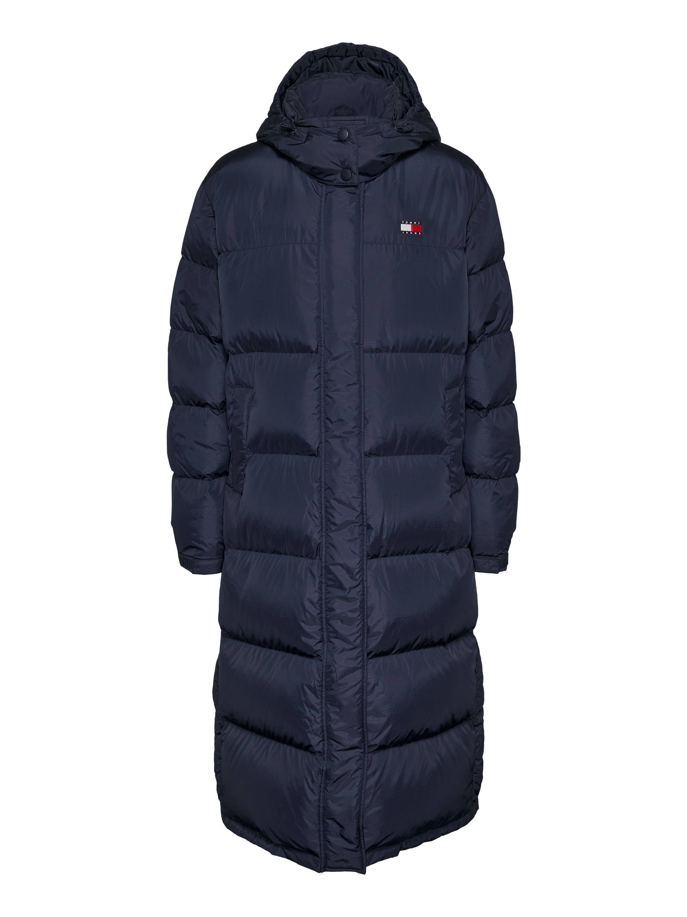 Tommy Jeans Steppmantel »TJW ALASKA LONG PUFFER EXT«, mit Logostickerei