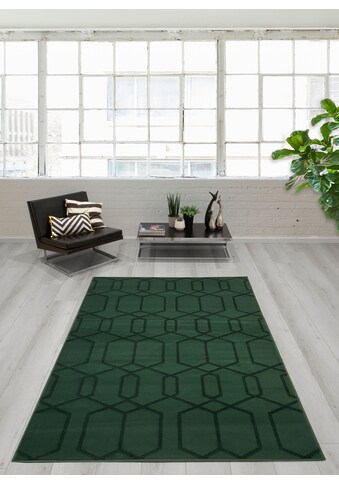 Home affaire Teppich »Hamza«, rechteckig, 7 mm Höhe, Modernes Design, Wohnzimmer kaufen
