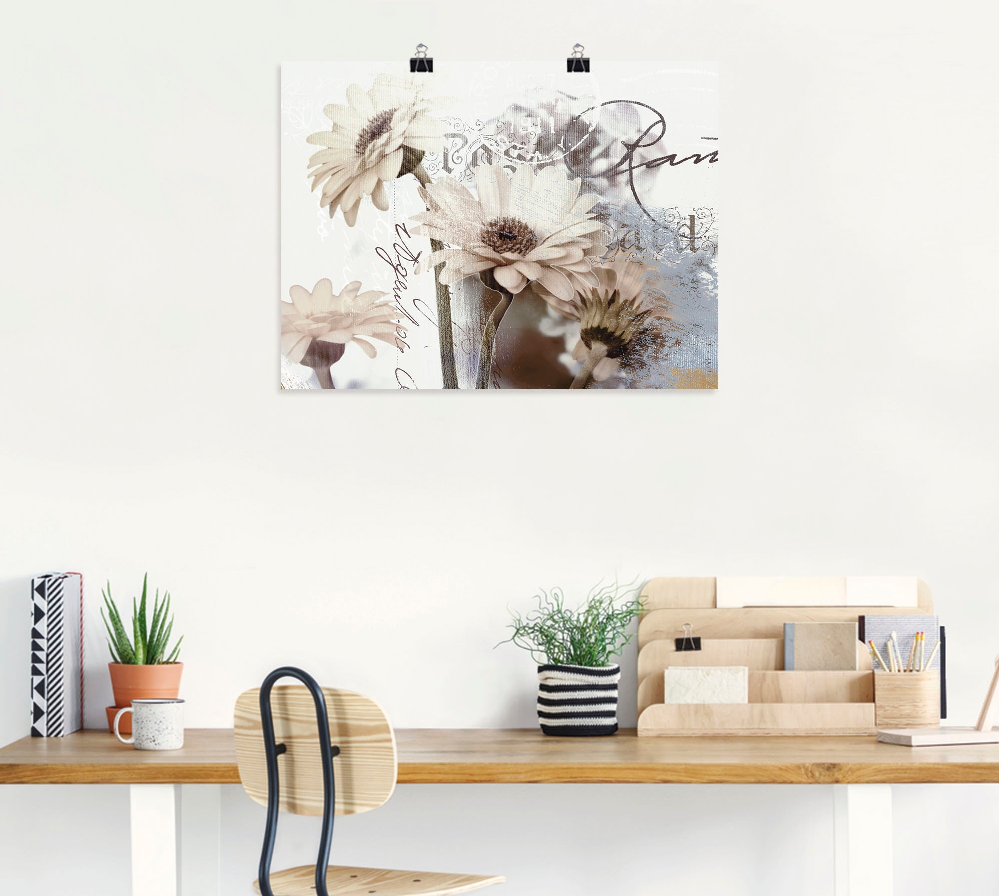 Artland Wandbild »Gerberas_Detail«, Blumenbilder, (1 St.), als Leinwandbild,  Wandaufkleber oder Poster in versch. Grössen online kaufen | Jelmoli-Versand