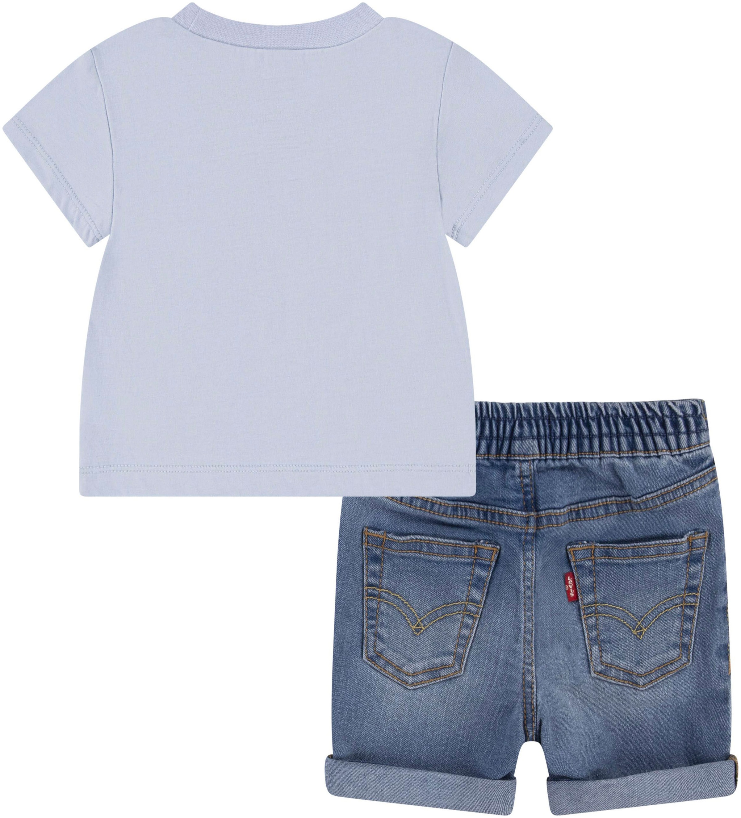 Levi's® Kids T-Shirt & Shorts »CRITTER STACKED LOGO TEE«, for Baby BOYS