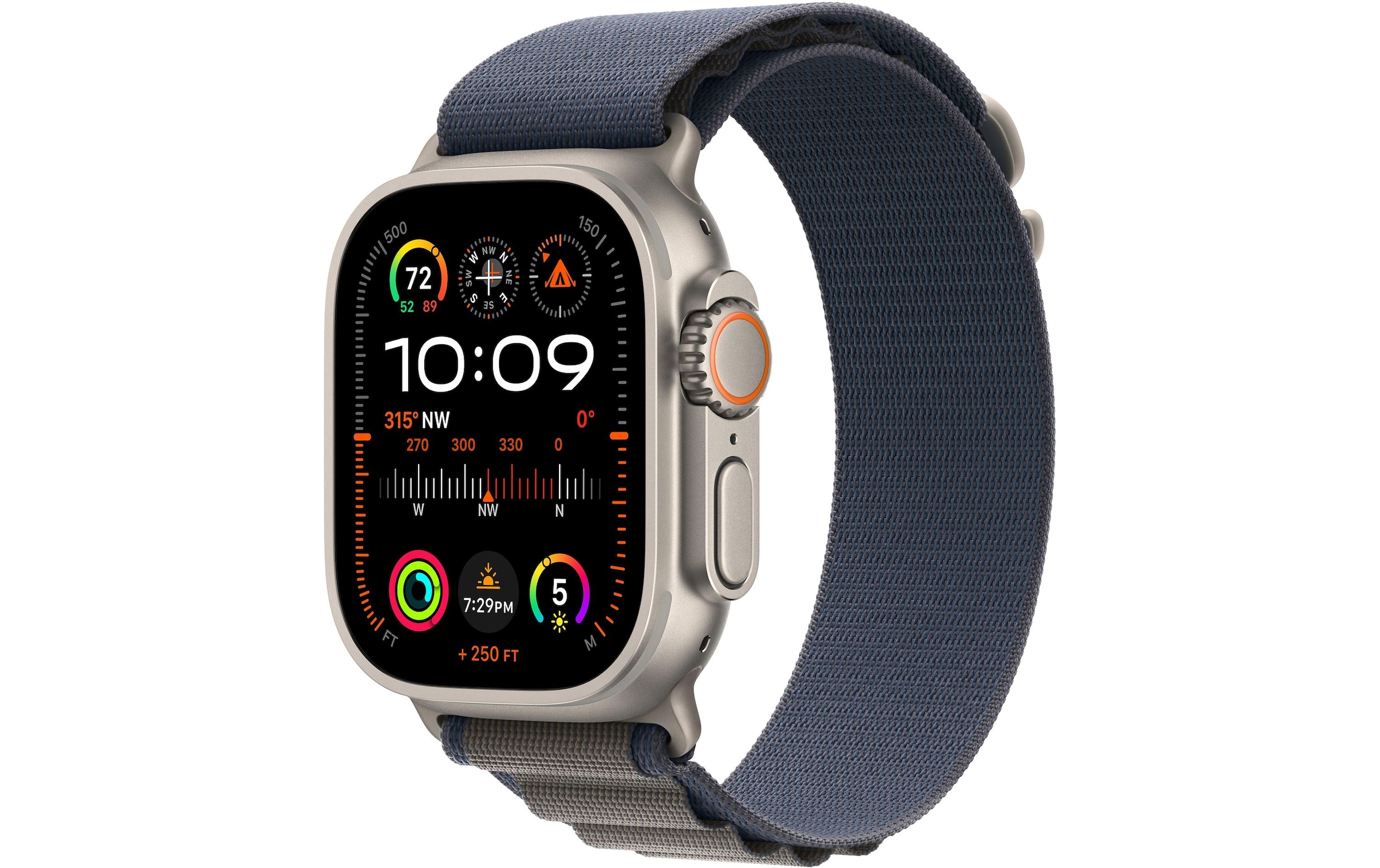 Apple Smartwatch »Ultra 2 GPS + Cellular, Titan, 49mm Alpinarmband«