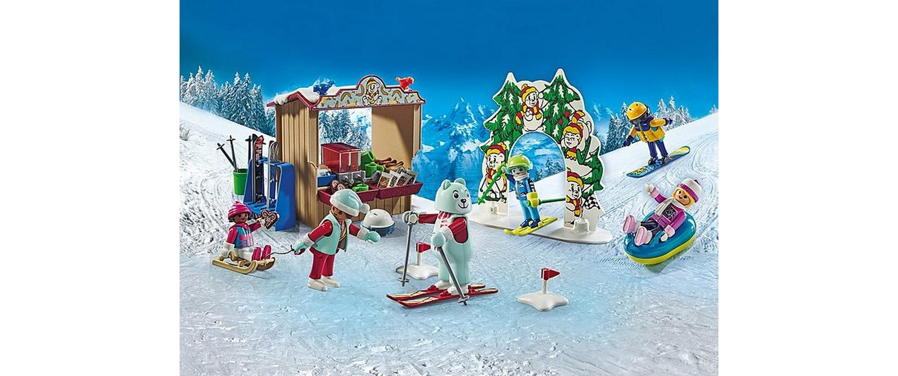 Playmobil® Spielbausteine »My Life Skiwelt 71453«, (100 St.)