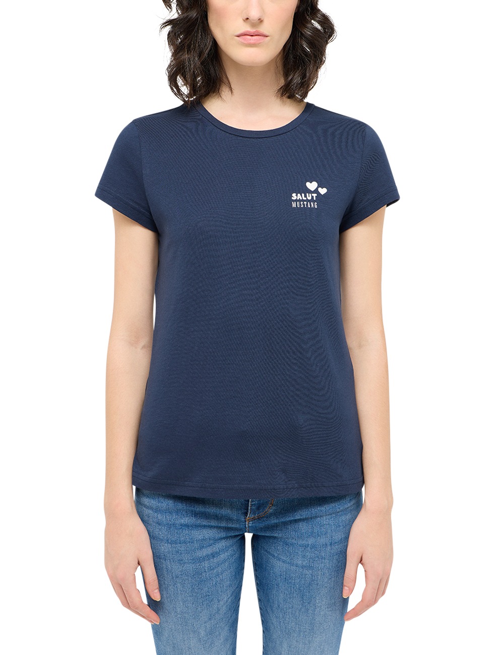 MUSTANG Kurzarmshirt »Damen Style Loa«