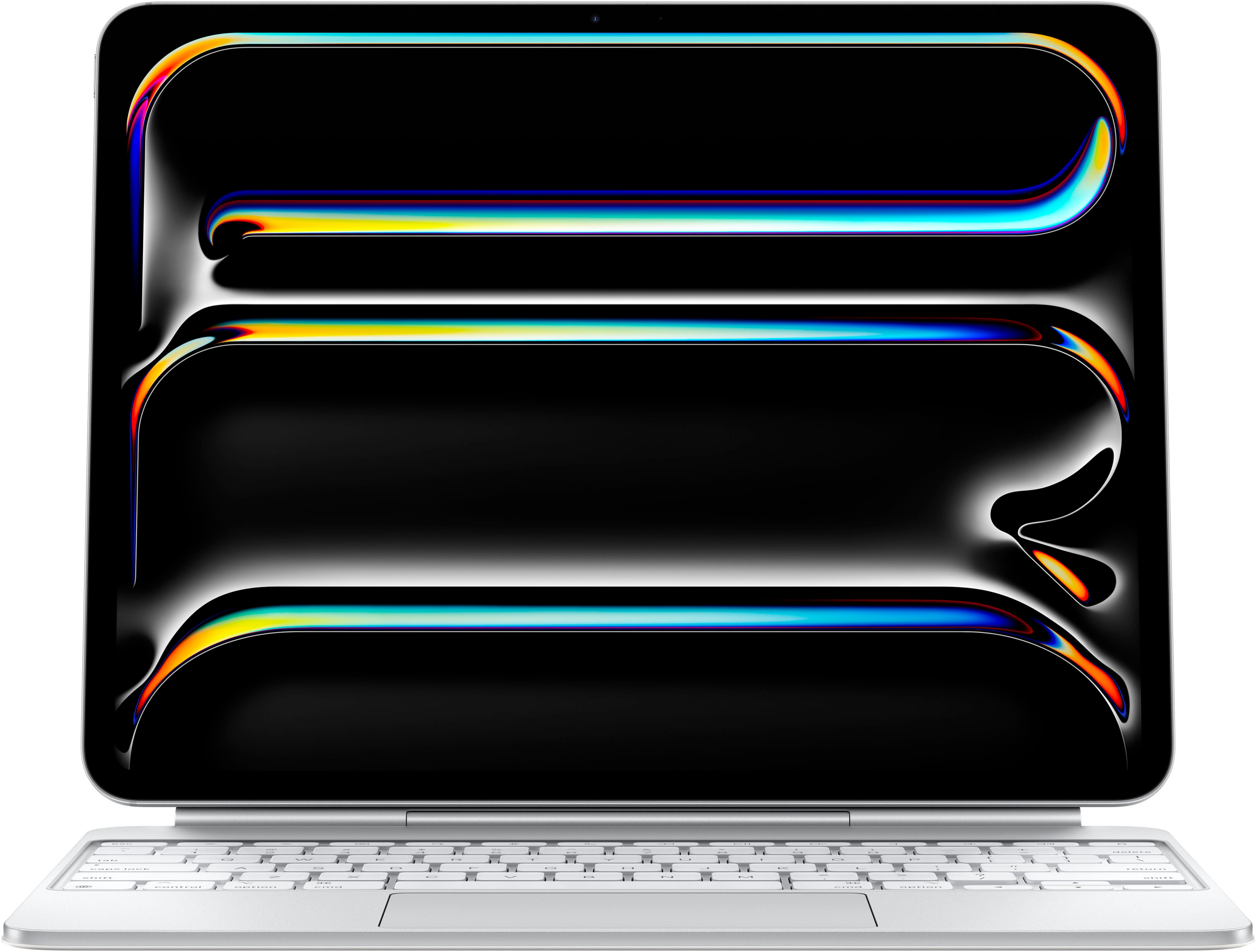 Apple Tastatur mit Touchpad "Magic Keyboard für 13" iPad Pro (M4)" (Funktionstasten Touchpad USB-Anschluss)
