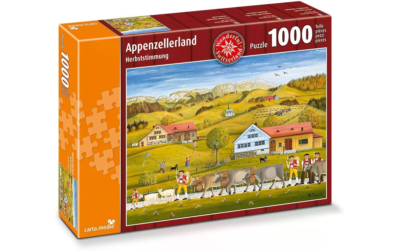 Puzzle »Carta.Media Appenzellerland Herbststimmung«, (1000 tlg.)