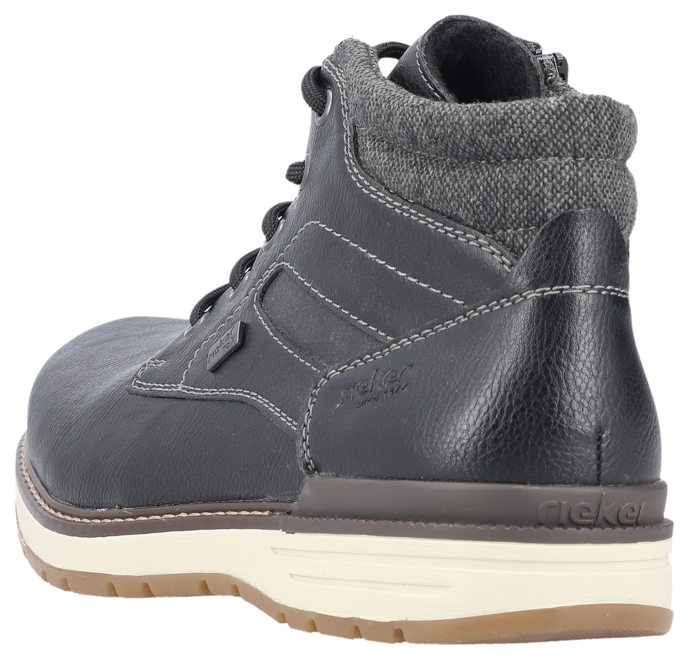 Rieker Winterboots, Schnürboots, Winterstiefelette, TEX-Membran, mit Innenreissverschluss