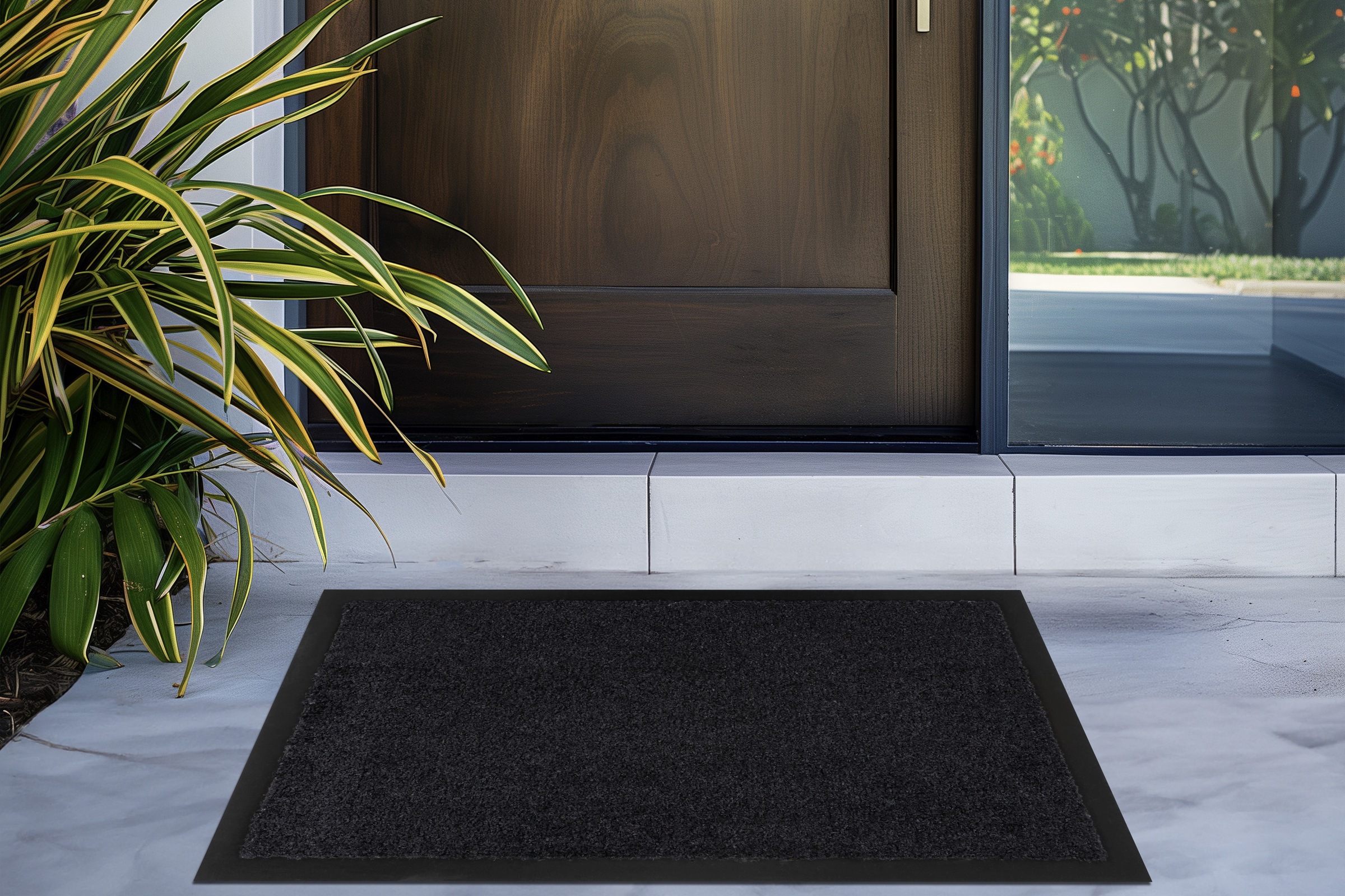 Kayoom Fußmatte "Light Entry 525" rechteckig 8 mm Höhe Türmatte, Schmutzfang, Eingang