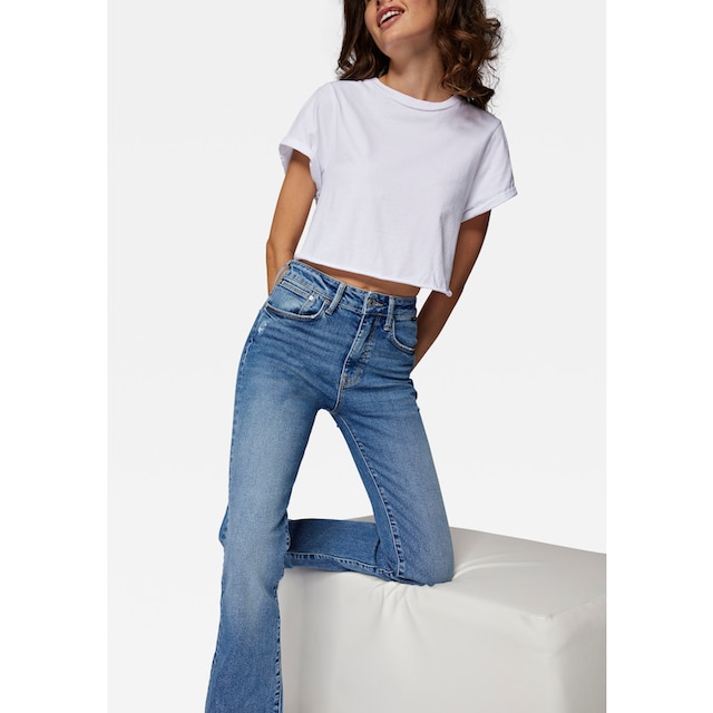 Jelmoli-Versand kaufen Mavi perfekte | durch Passform Bootcut-Jeans Stretch-Denim »MARIA«, online