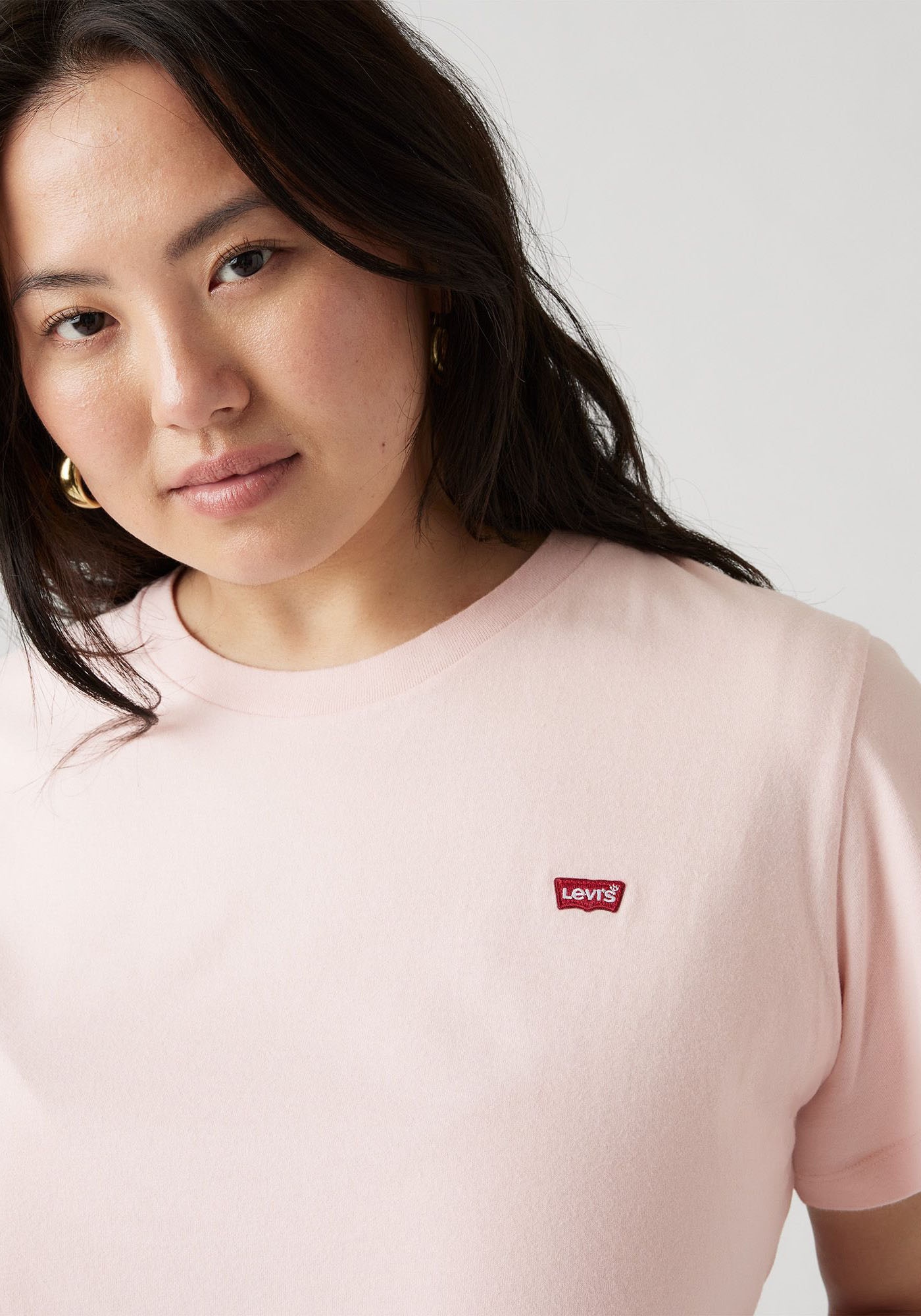 Levi's® Plus T-Shirt »PL THE PERFECT«, mit Logo-Stickerei