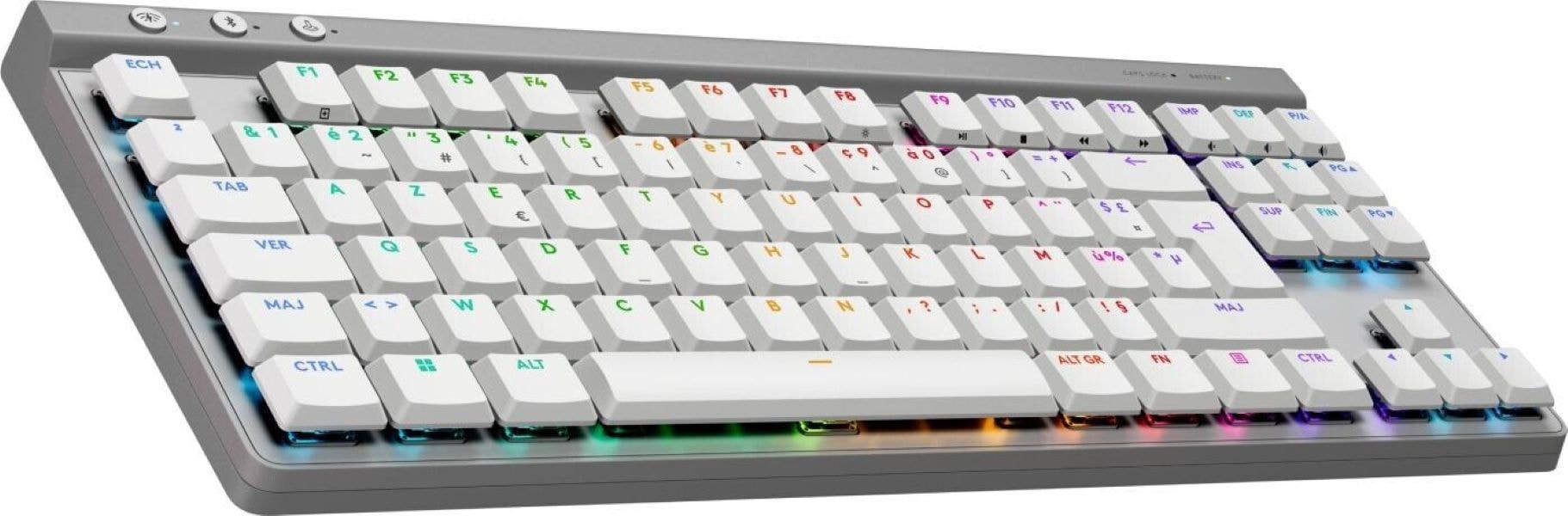 Logitech Gaming-Tastatur »G515 LIGHTSPEED TKL - WHITE - US INT'L - EMEA28i-935«