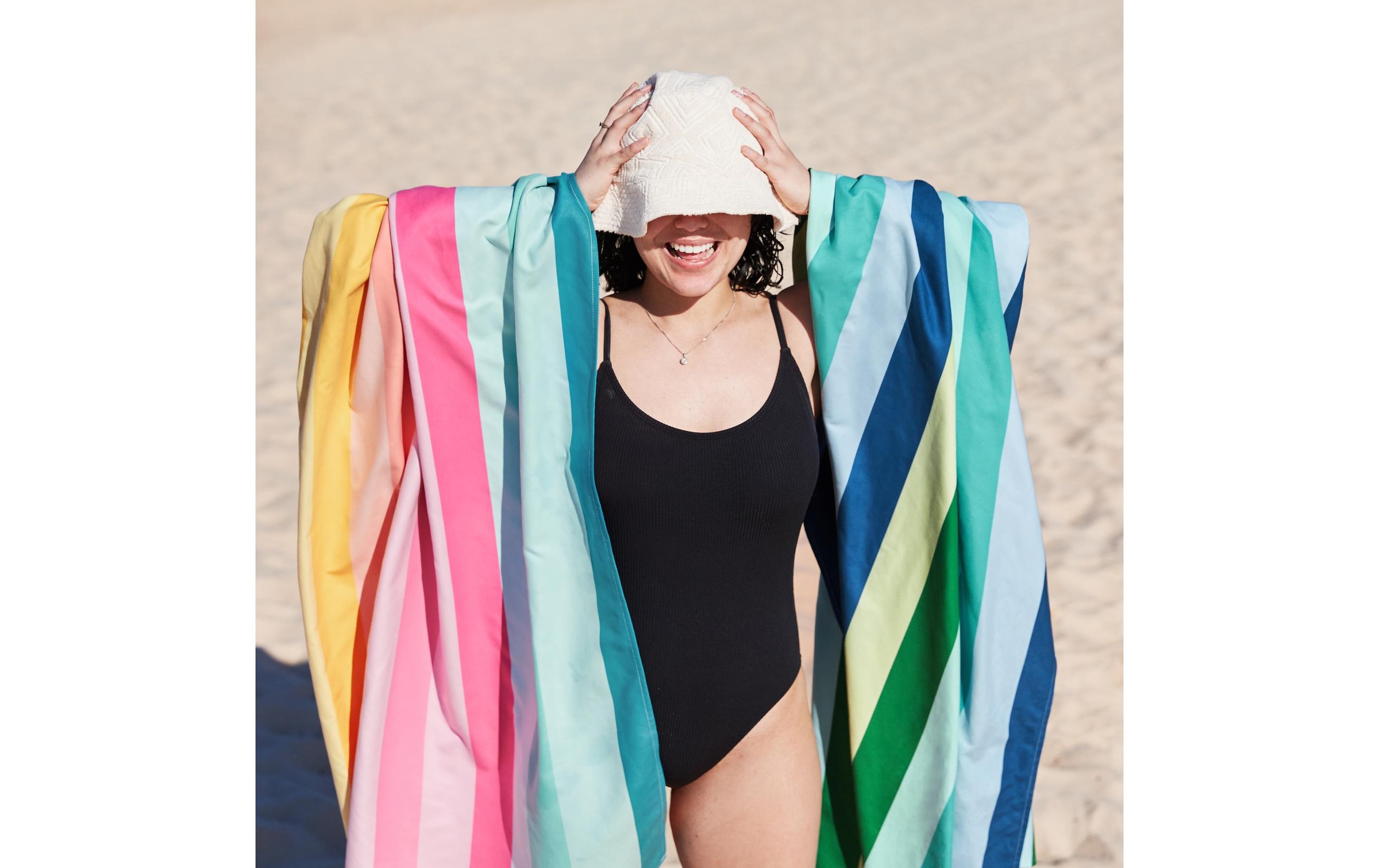 Strandtuch »Dock & Bay Coastal Candy 200 cm x 90 cm«, (1 St.)