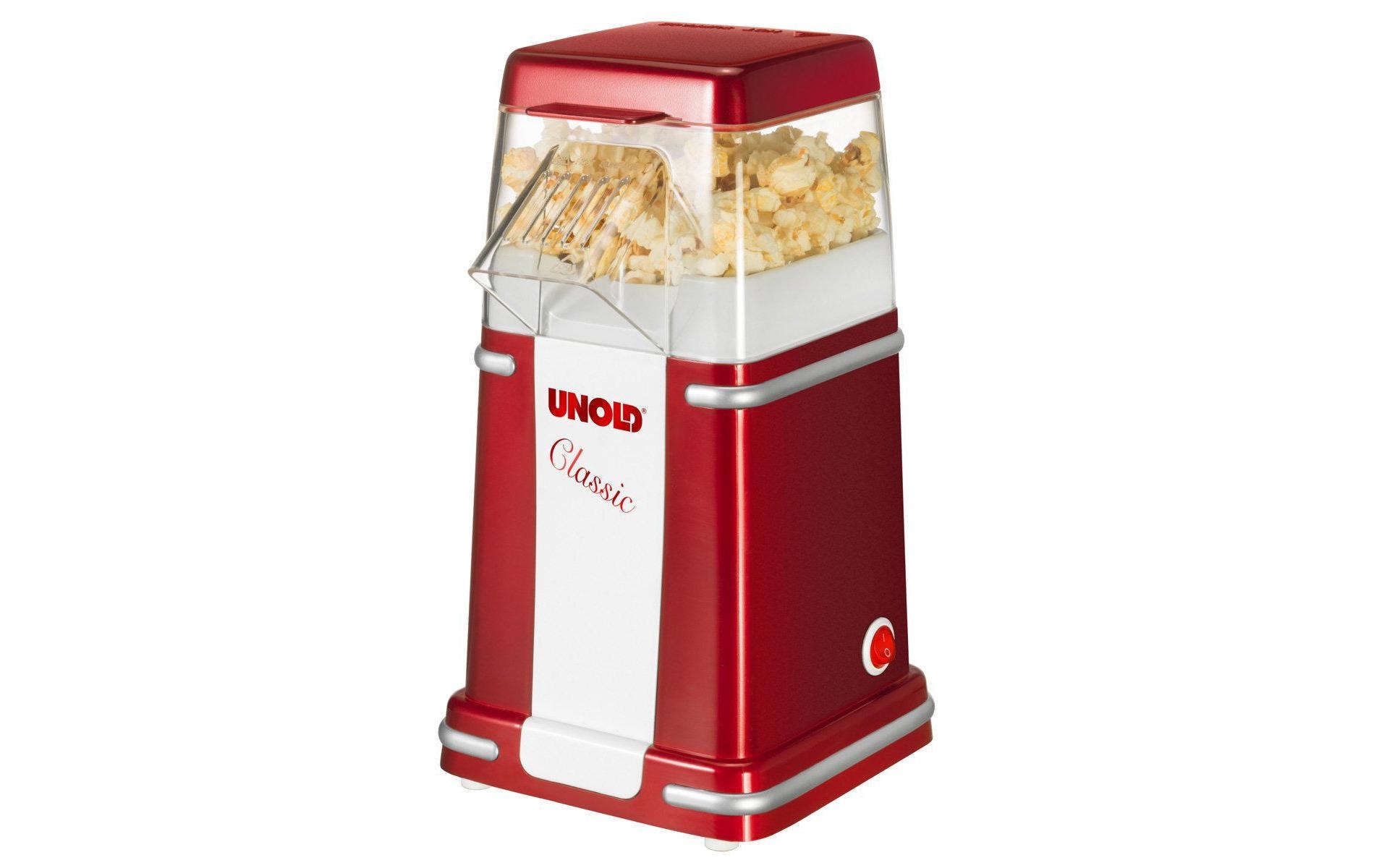 Unold Popcornmaschine »Classic Rot/«