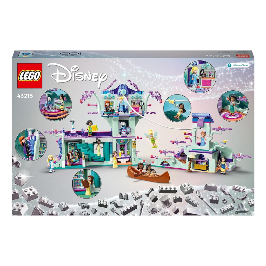 LEGO® Spielbausteine »Disney Das verzauberte«, (1016 St.)
