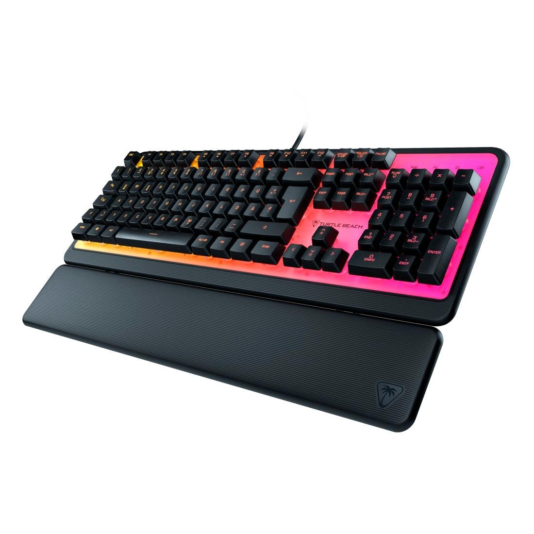 Turtle Beach Gaming-Tastatur »Magma, membran«, (Handgelenkauflage-Ziffernblock)