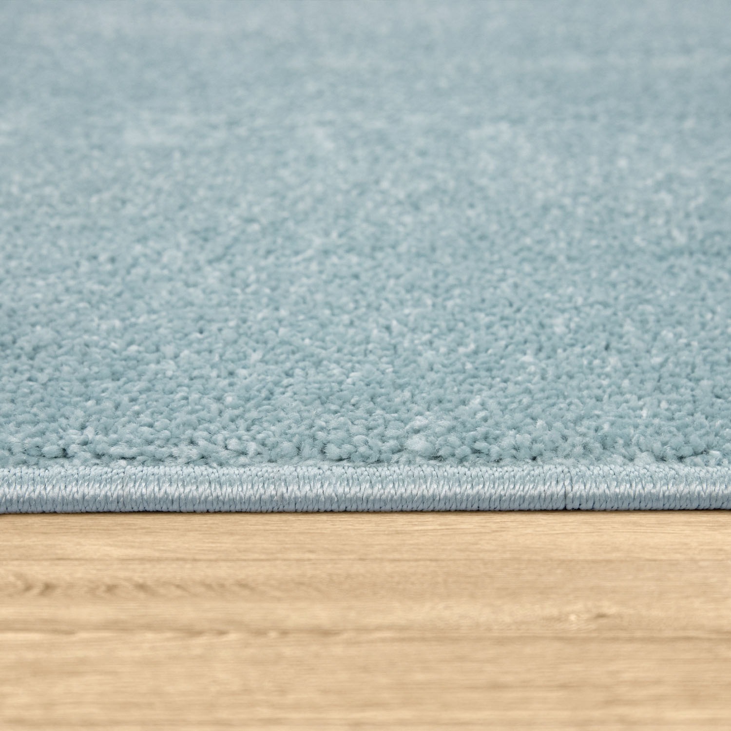 Paco Home Teppich »Porto 890«, rund, 13 mm Höhe, Kurzflor, Uni-Farben, ideal im Wohnzimmer & Schlafzimmer