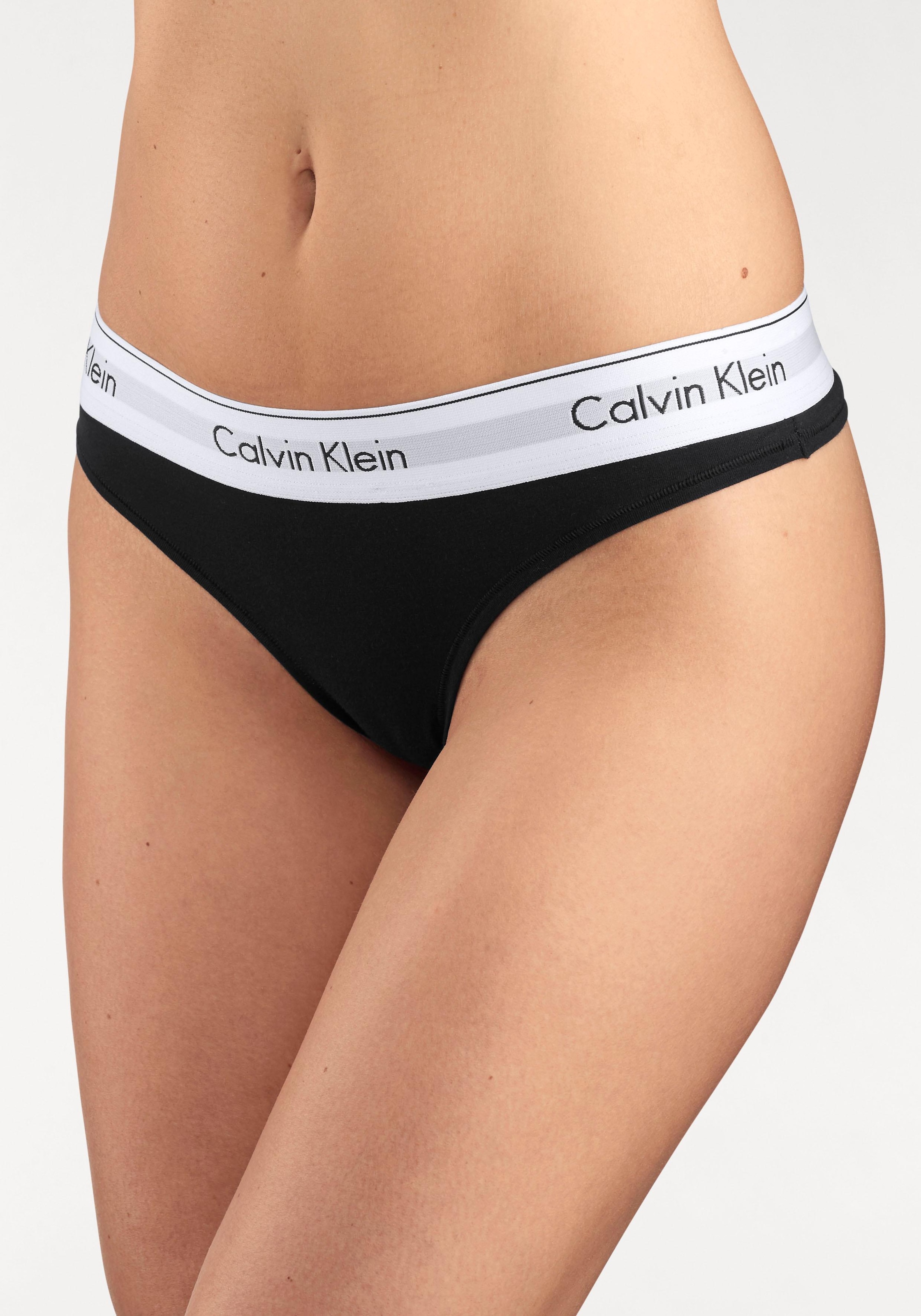 Calvin Klein Underwear String »MODERN COTTON«, mit breitem Bündchen