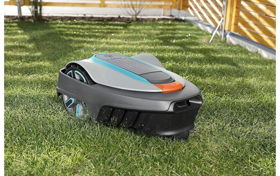 GARDENA Rasenmähroboter »smart Sileno city 500 Quadratmeter«, (Set, Gateway / Ladestation / Begrenzungskabel 150 m / Haken 200 Stk.)