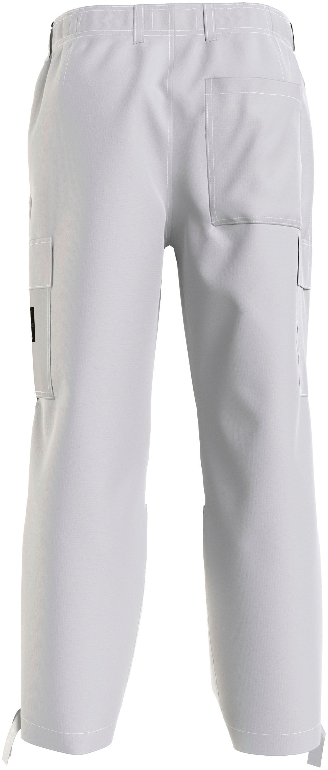 | online Jelmoli-Versand Calvin »STRAIGHT Klein Jeans Klein Calvin PANT«, Logo- CARGO bestellen Badge Cargohose mit