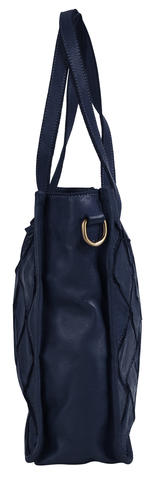 Samantha Look Shopper, echt Leder, Made in Italy