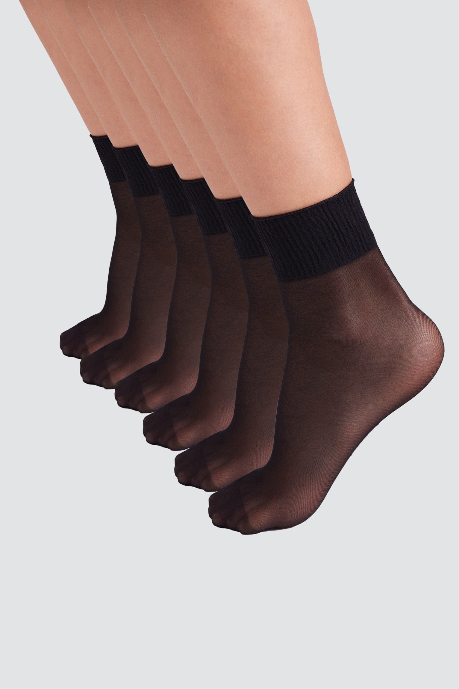 YSABEL MORA Feinsocken 6 Paar, elastisches Bündchen