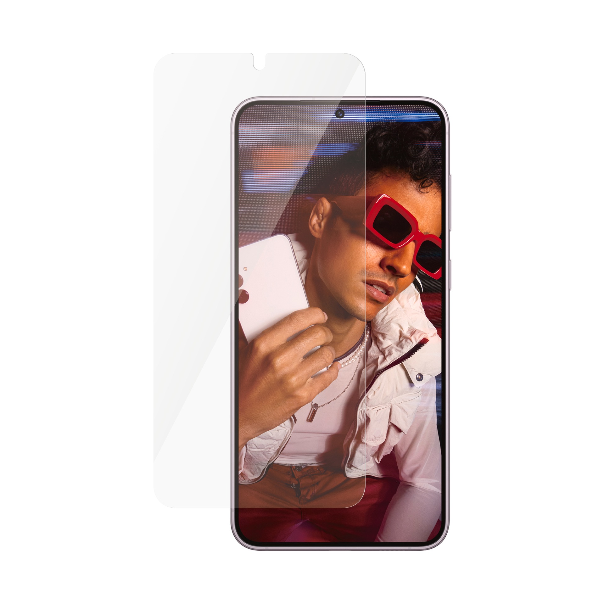 SAFE by PanzerGlass Displayschutzglas »Ultra Wide Fit Screen Protector«, für Samsung Galaxy S24+, Displayschutzfolie, stossfest, kratzbeständig