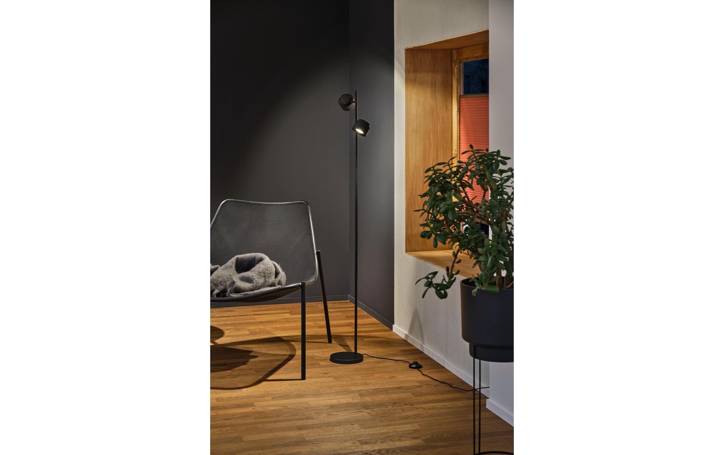 Paulmann LED Stehlampe »LED Puric Pane 3-Step-Dim«, 2 flammig