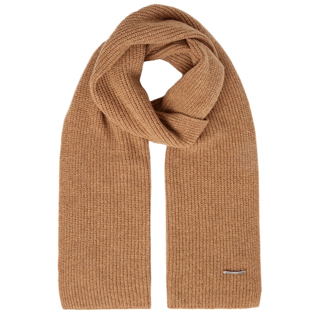 Calvin Klein Strickschal »PYRAMID PLAQUE WOOL SCARF 35X180« online shoppen  | Jelmoli-Versand