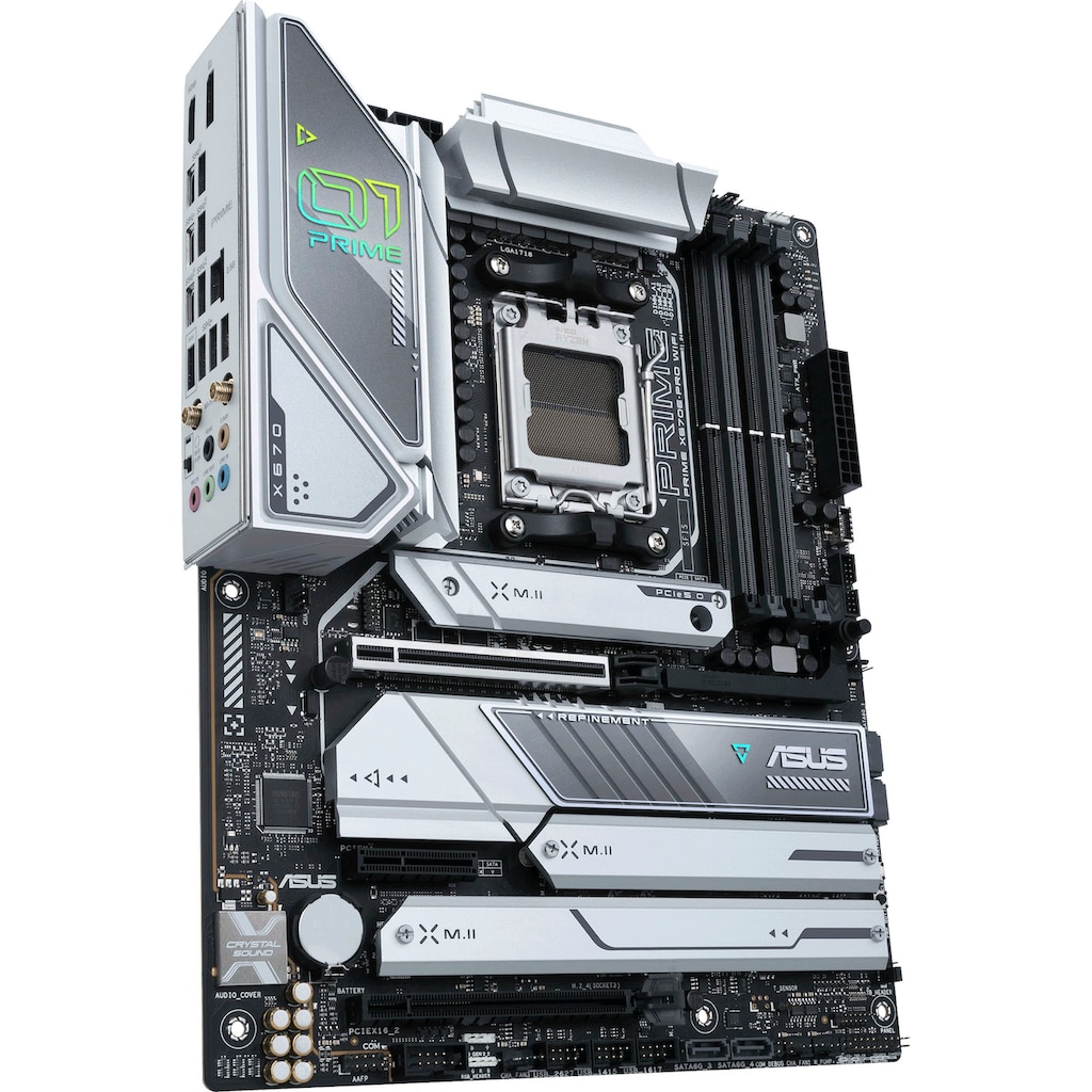 Asus Mainboard »PRIME X670E-PRO WIFI«, Ryzen 7000, ATX, PCIe 5.0, DDR5-Speicher, 4x M.2, USB 3.2 Gen