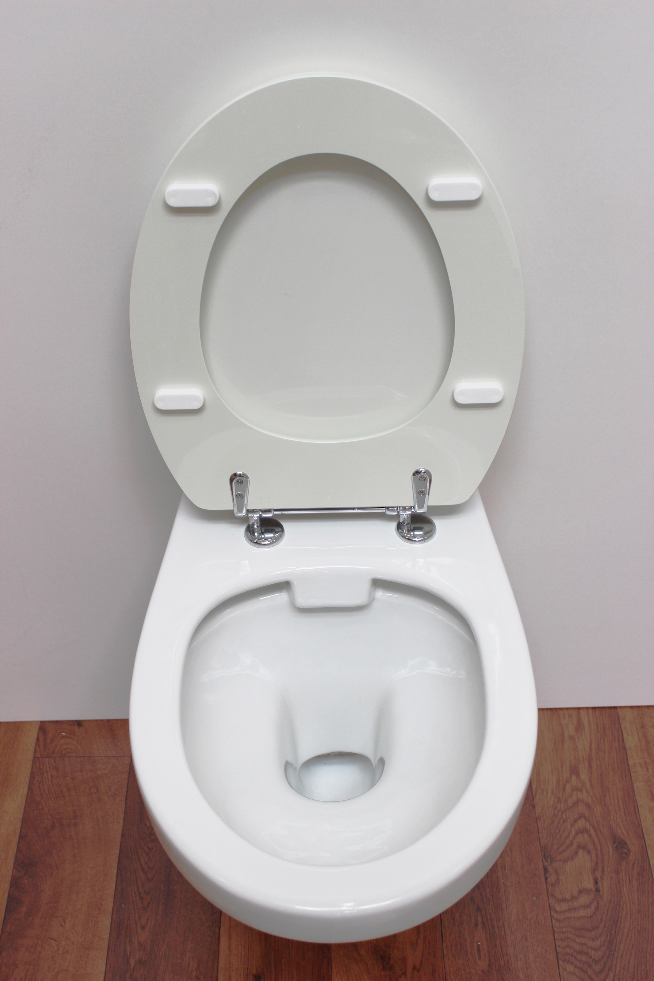 ADOB WC-Sitz »Streifen«, mit messingverchromten Scharnieren