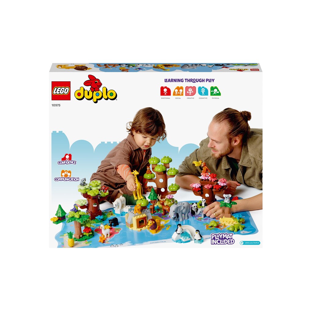 LEGO® Spielbausteine »Wilde Tiere der Welt 1«, (142 St.)