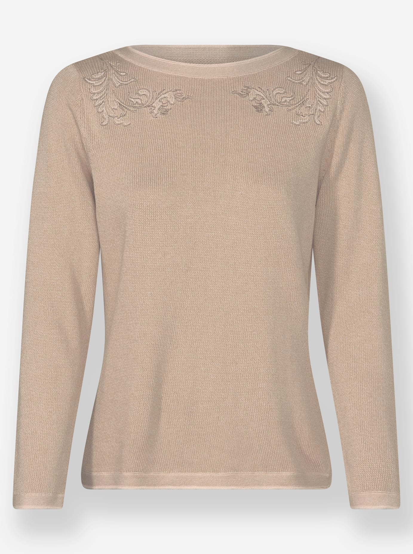 Inspirationen Strickpullover »Stickereipullover«