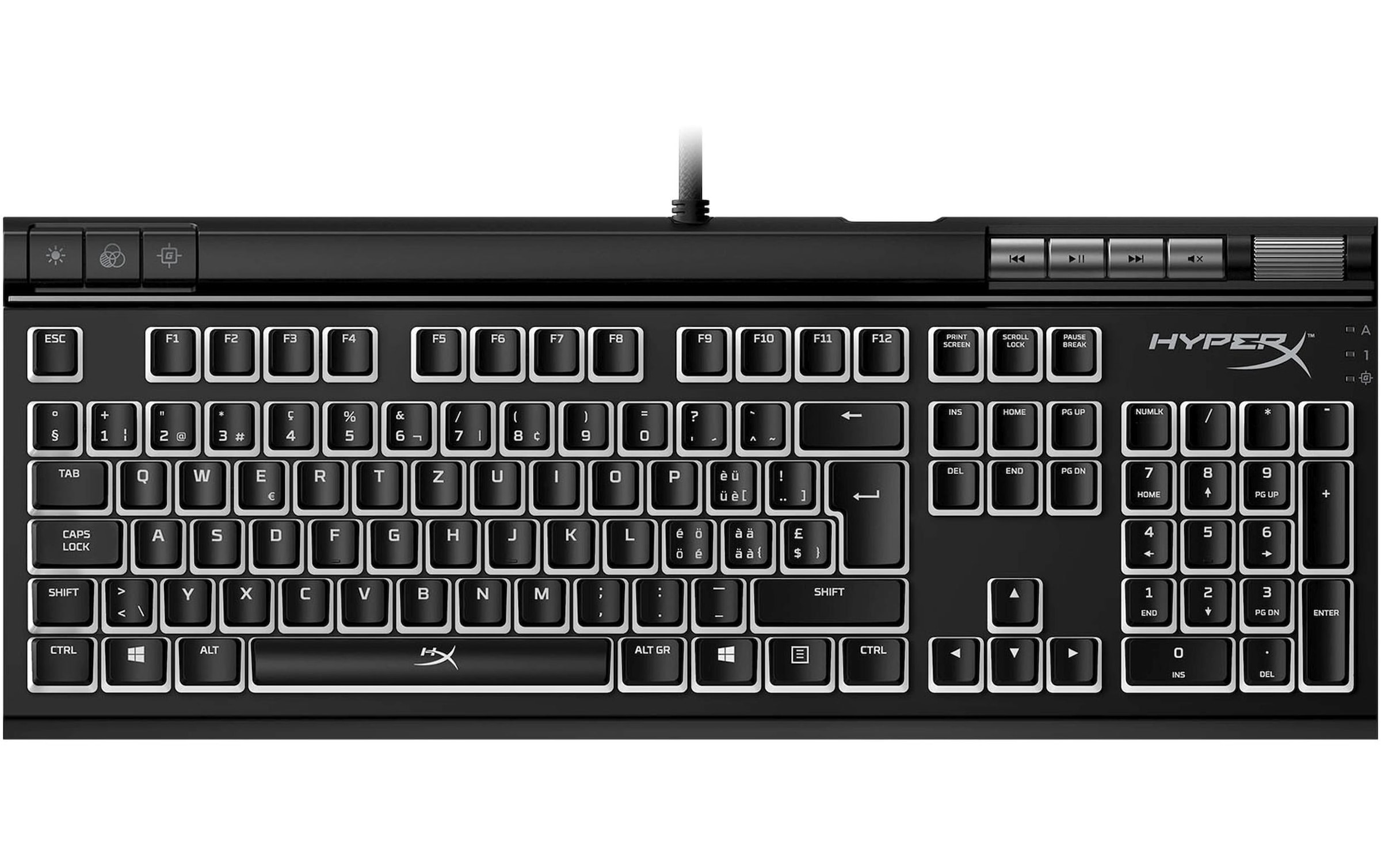 HyperX Gaming-Tastatur »HyperX Alloy Elite 2 RGB Mech. Red Switch«