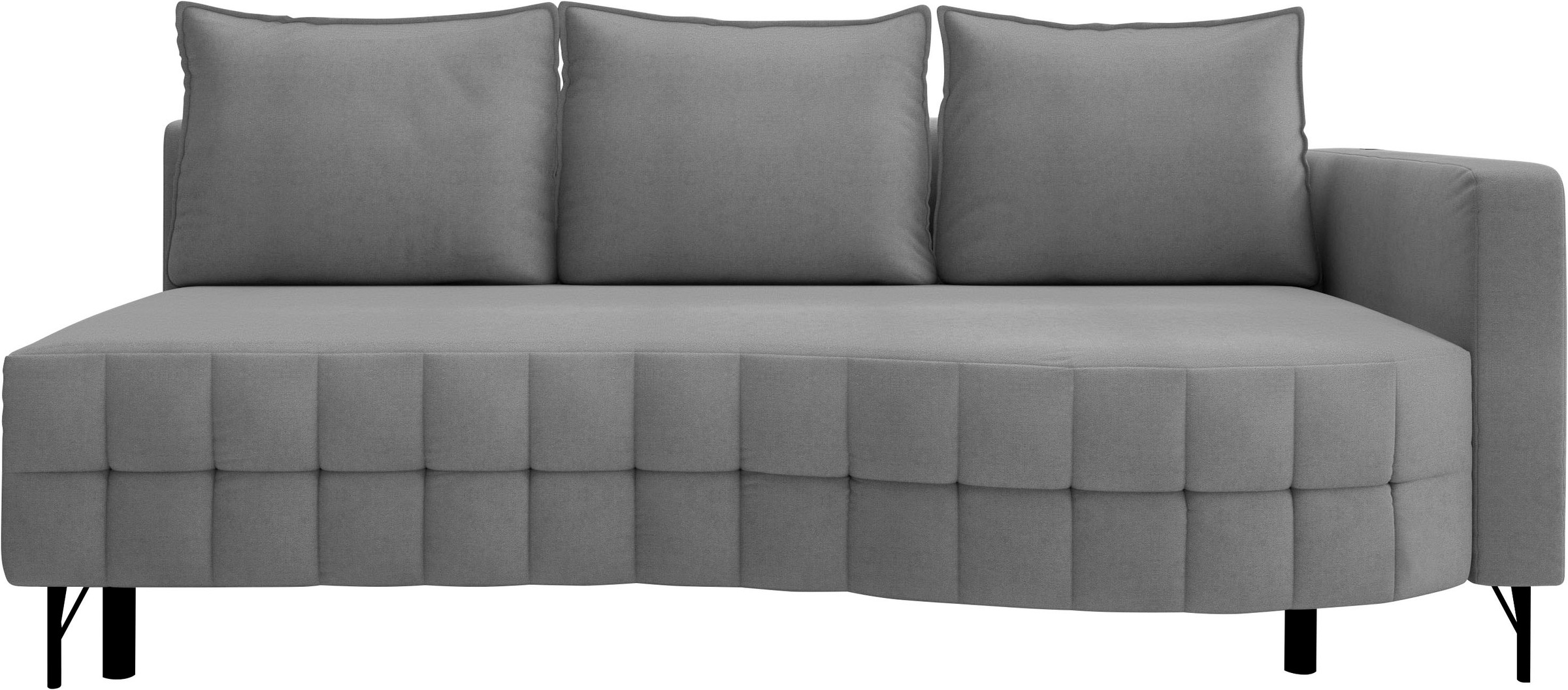 exxpo - sofa fashion Loungesofa »T wiggy Schlafsofa mit Bettfunktion und Bettkasten,«, komfortabler Federkern, super Sitzkomfort, elegante Formensprache