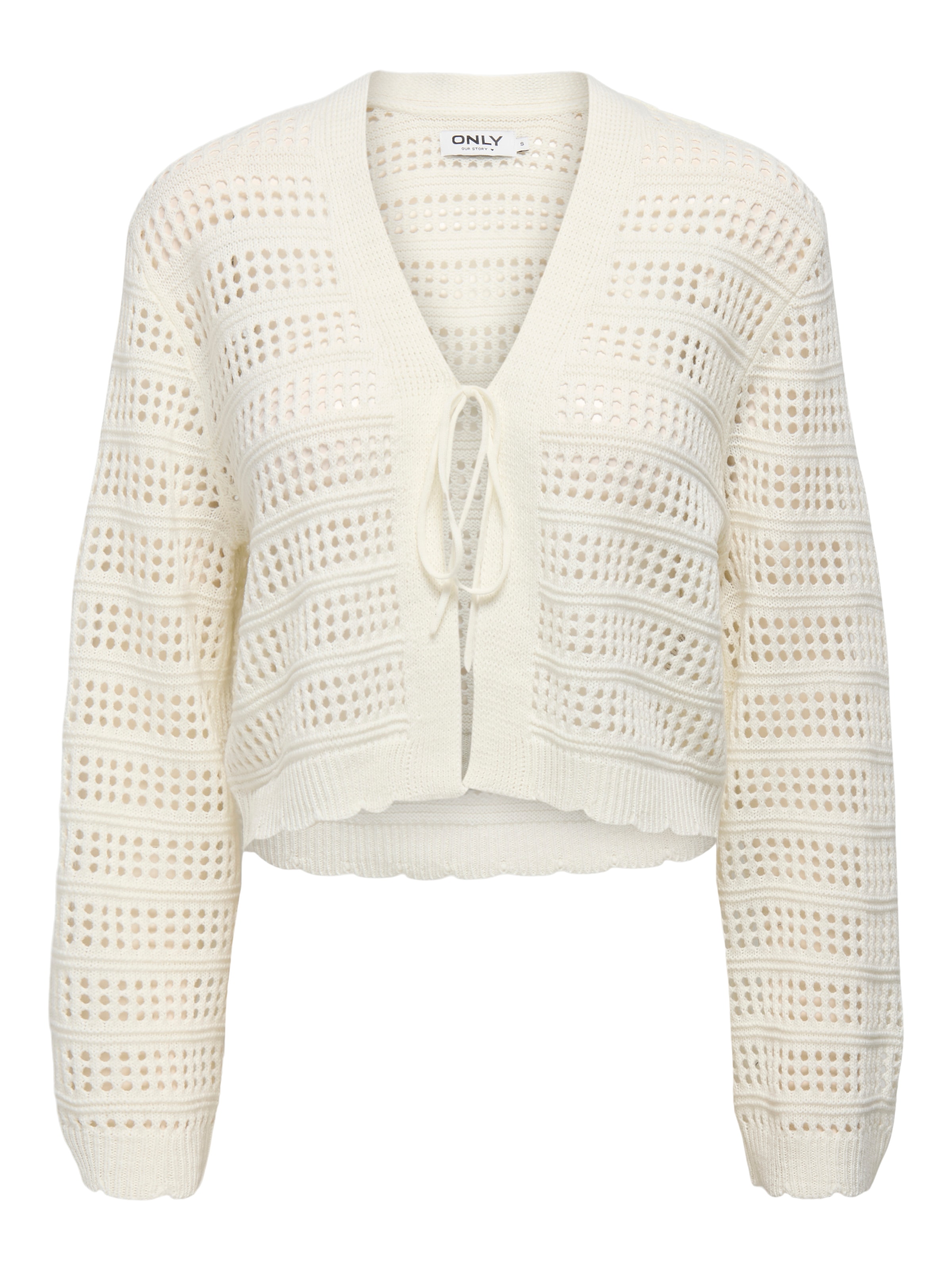 ONLY Strickjacke »ONLLYKKE TIE CARDIGAN L/S KNT NOOS«