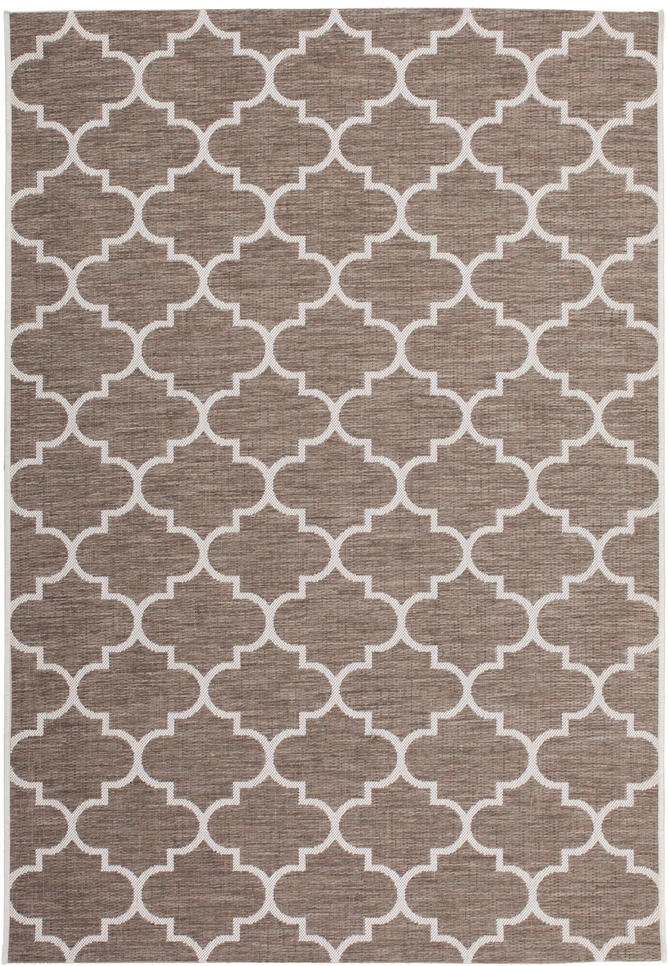 calo-deluxe Teppich »Perugia 1030«, rechteckig, 7 mm Höhe, In- und Outdoor geeignet, Wohnzimmer