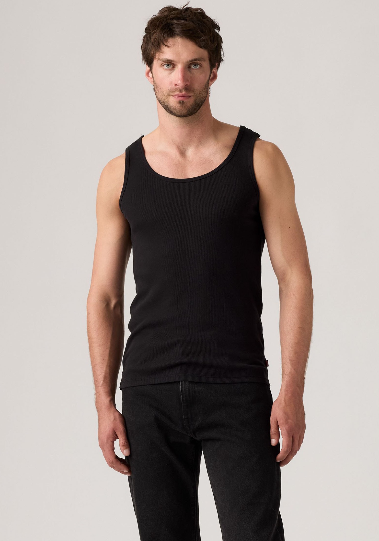 Levi's® Ripptanktop »Pride Rib Tank - 2 Pack«, (Packung, 2 tlg., 2er), in Schwarz und Weiss