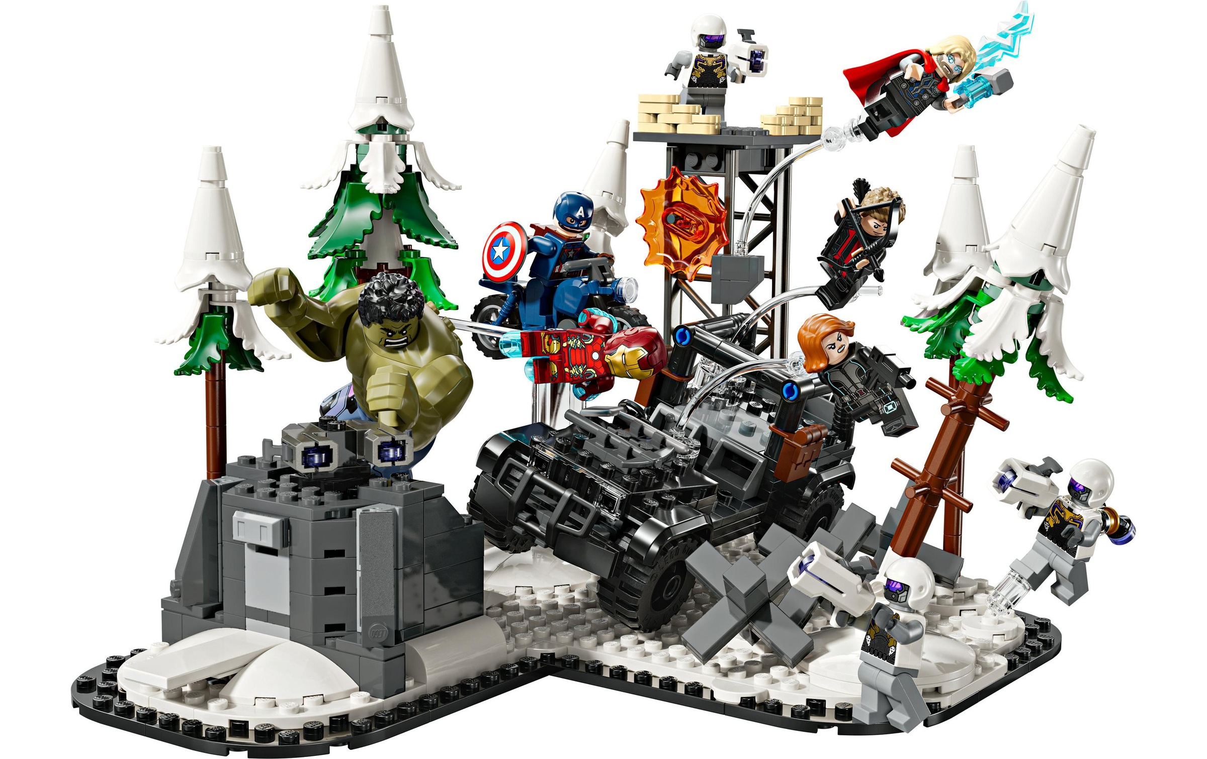 LEGO® Konstruktionsspielsteine »Marvel Avengers Assemble: Age of Ultron 76291«, (613 St.)