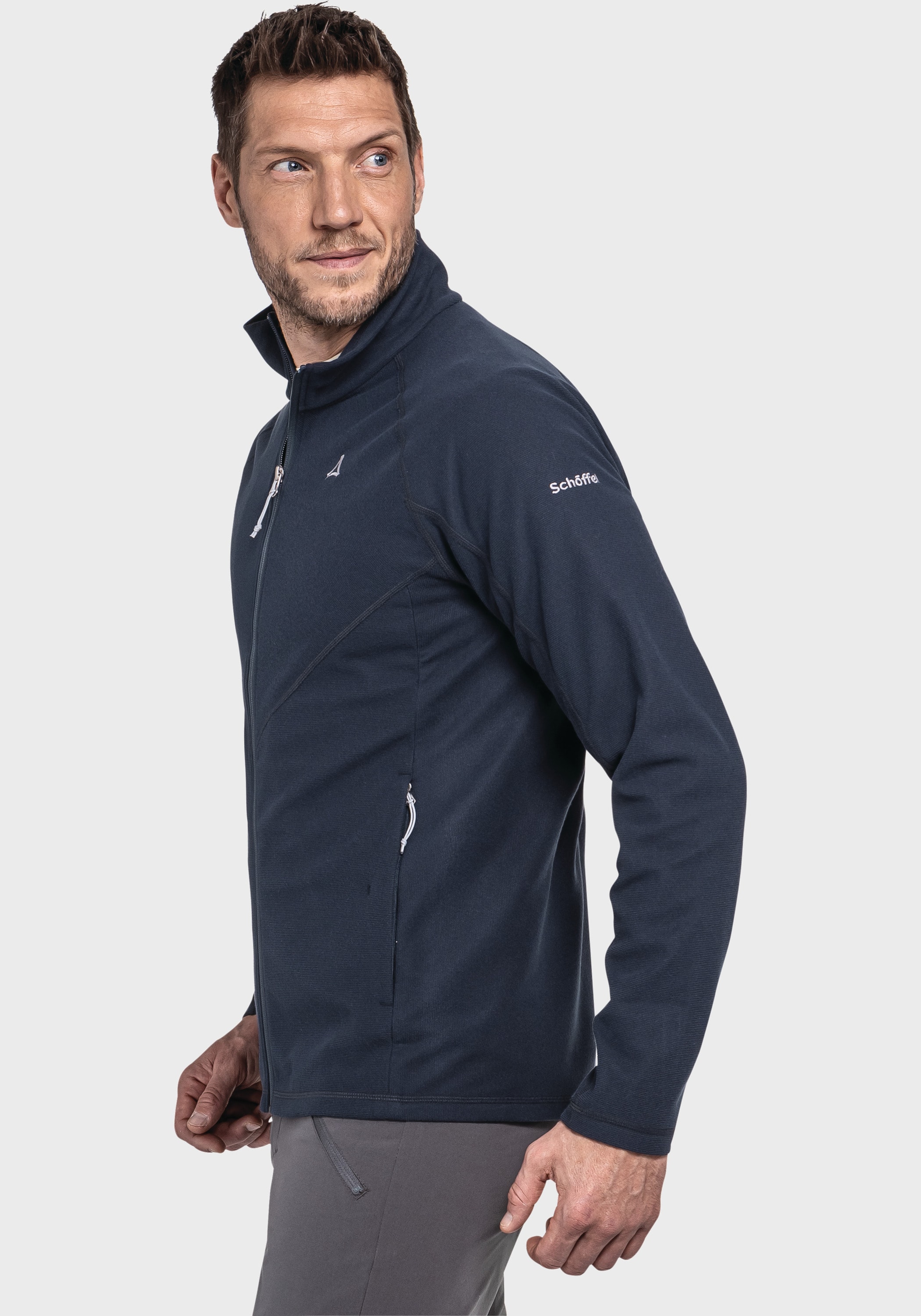 Schöffel Fleecejacke »Hiking Fleece Jk Style Ghedina MNS«, ohne Kapuze