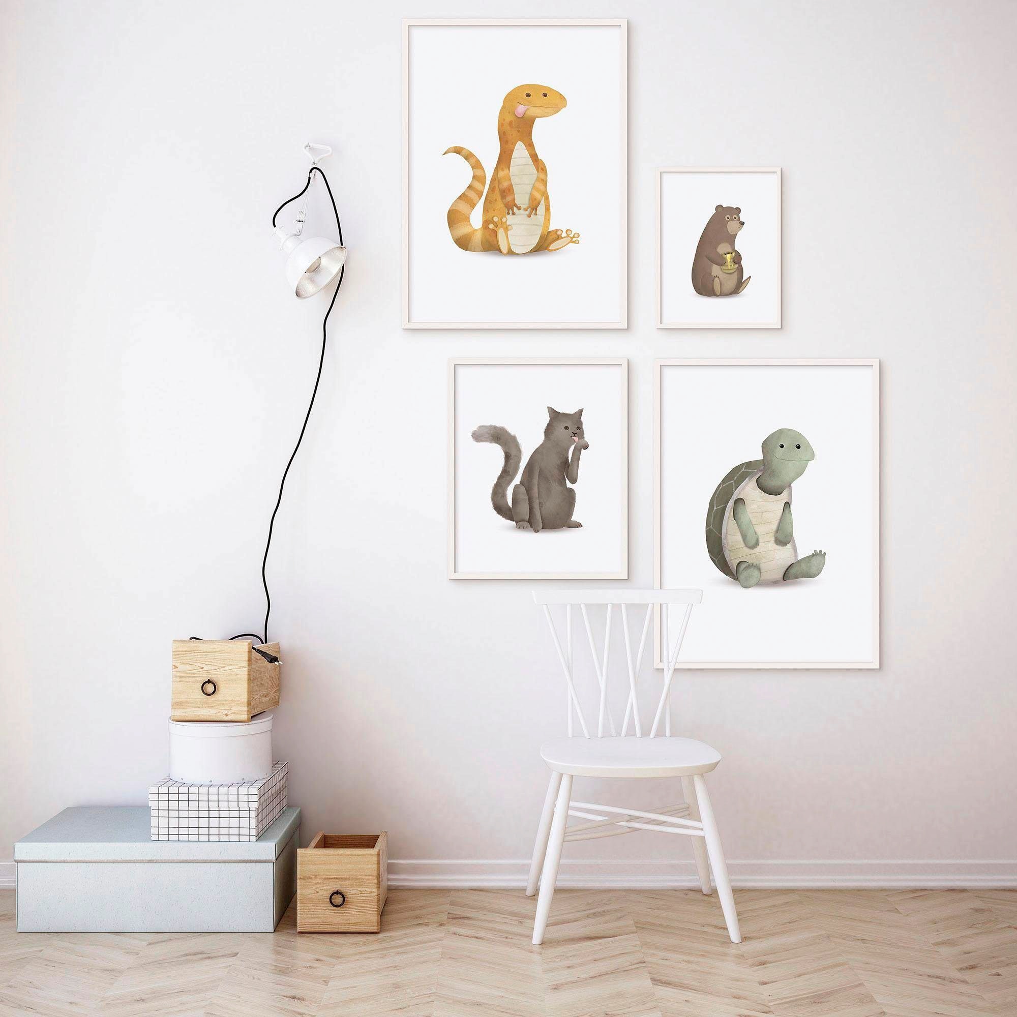 Jelmoli-Online ordern Kinderzimmer, »Cute Shop im Animal St.), Komar Poster ❤ Schlafzimmer, Cat«, (1 Tiere, Wohnzimmer