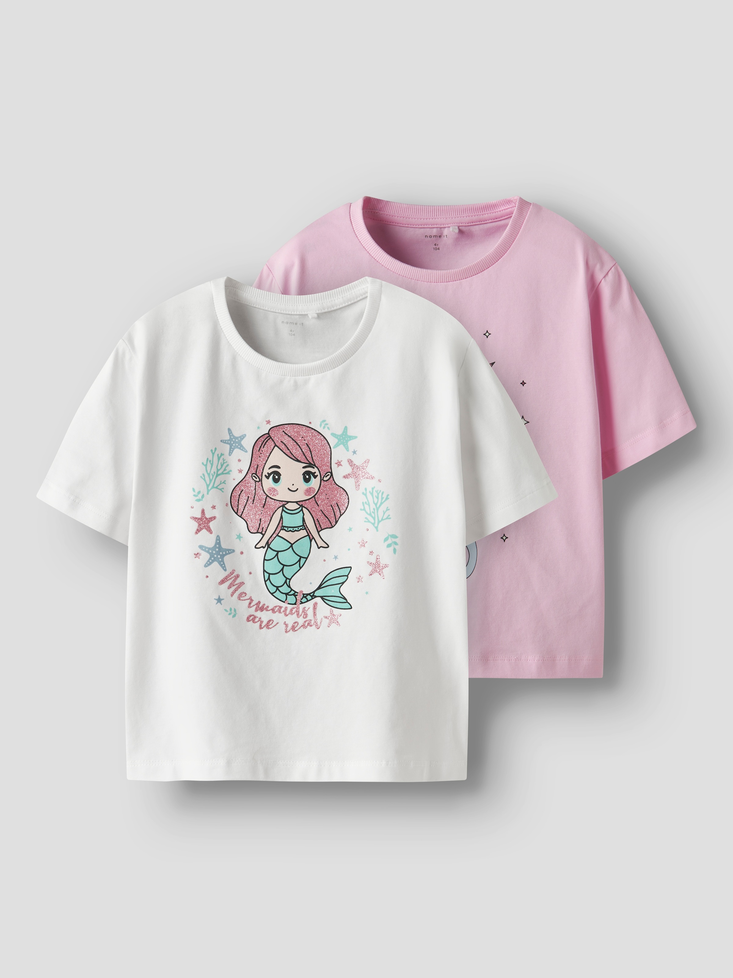 Name It T-Shirt »NMFFREJANE 2P SS NREG TOP« Packung, 2 Stk.