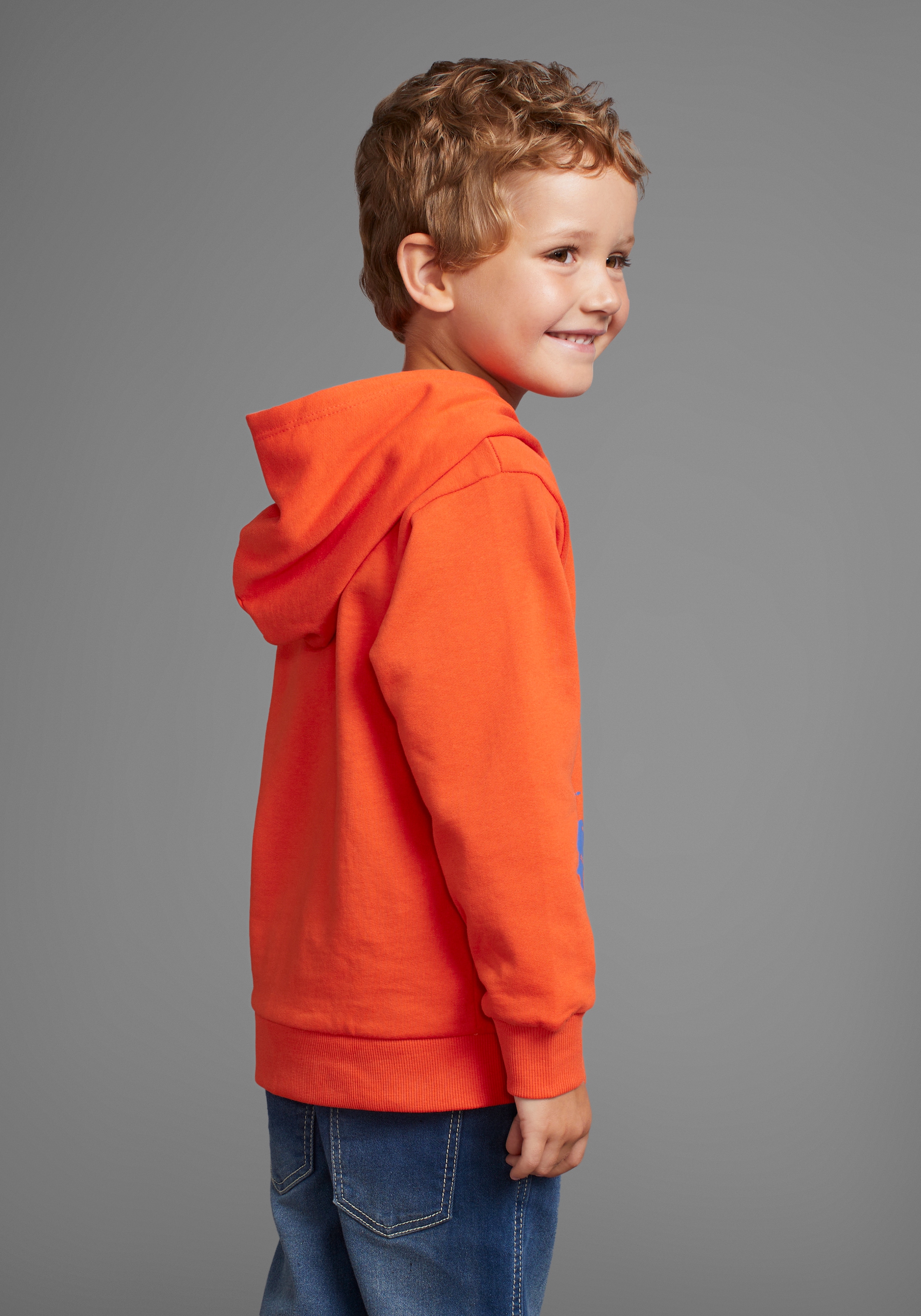 KIDSWORLD Kapuzensweatshirt »DINO«, für kleine Jungen